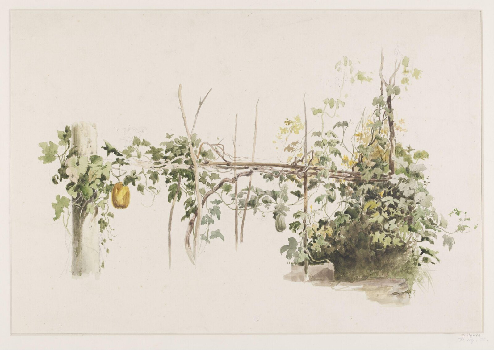 Drawing, George Edwards Hering, 1805-79