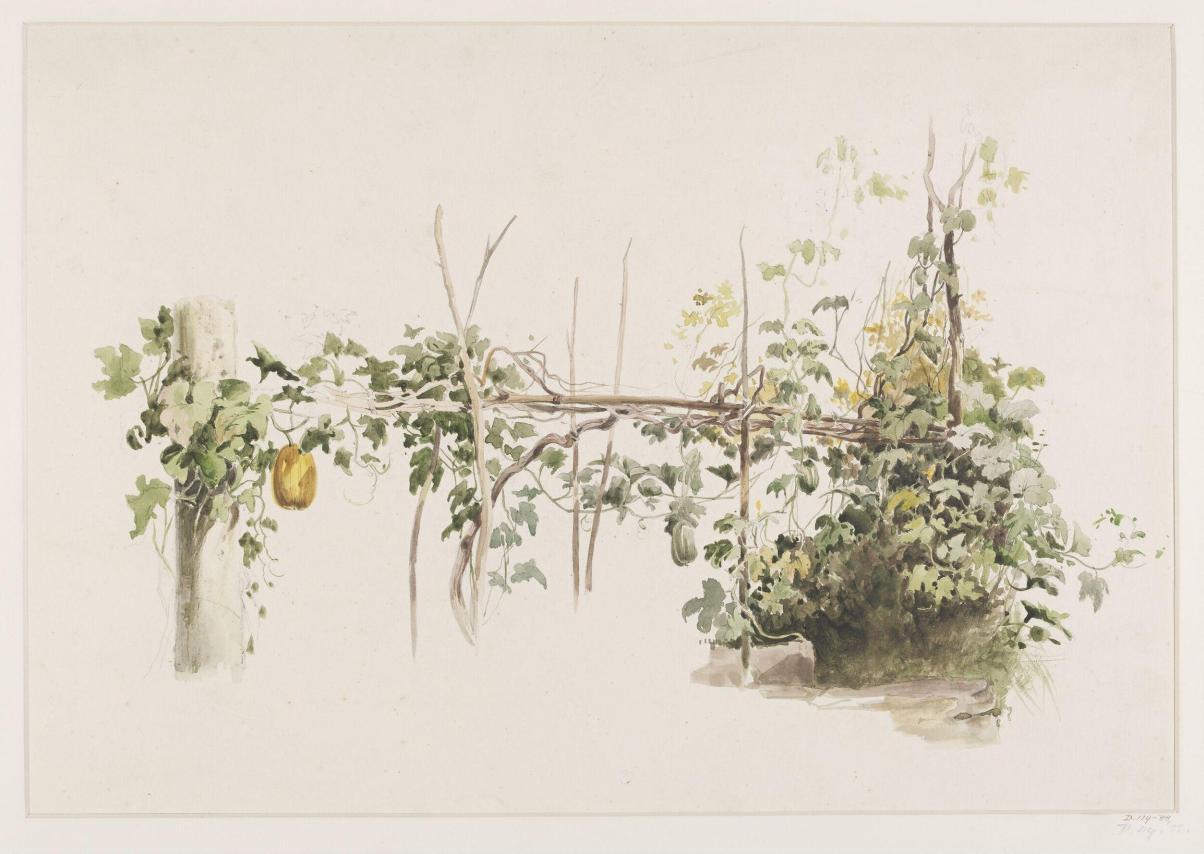Drawing, George Edwards Hering, 1805-79