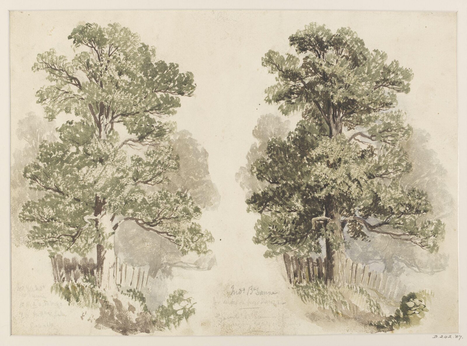Drawing, David Hall NWS McKewan, ca. mid 19th century