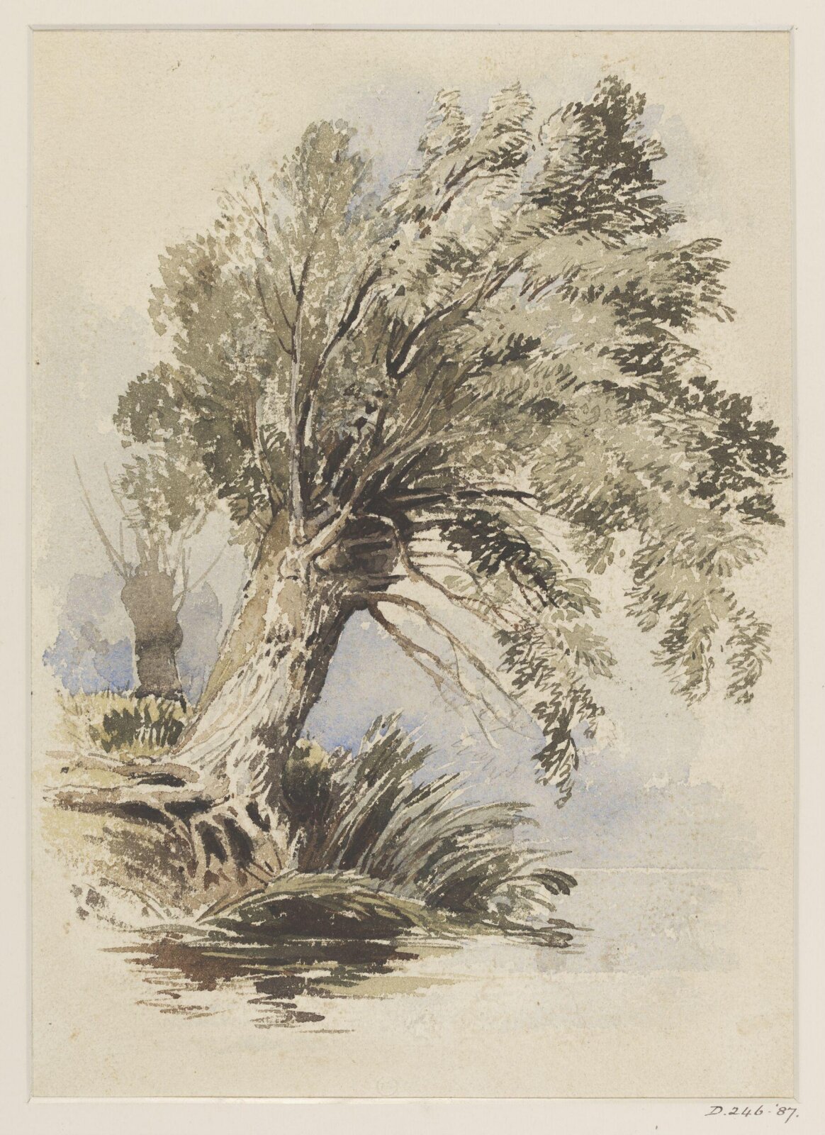 Drawing, David Hall NWS McKewan, ок. середины XIX века
