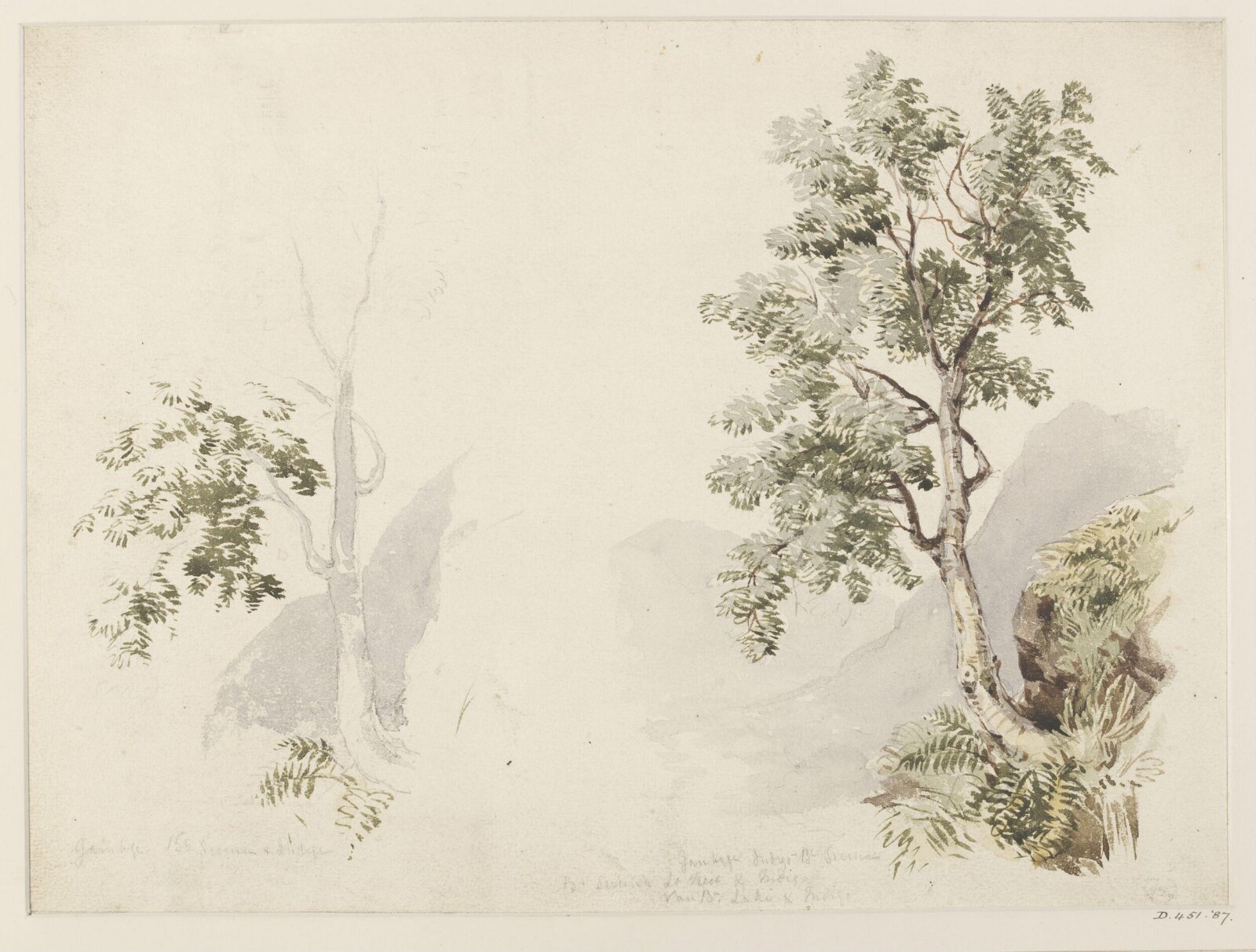 Drawing, David Hall NWS McKewan, 19th century