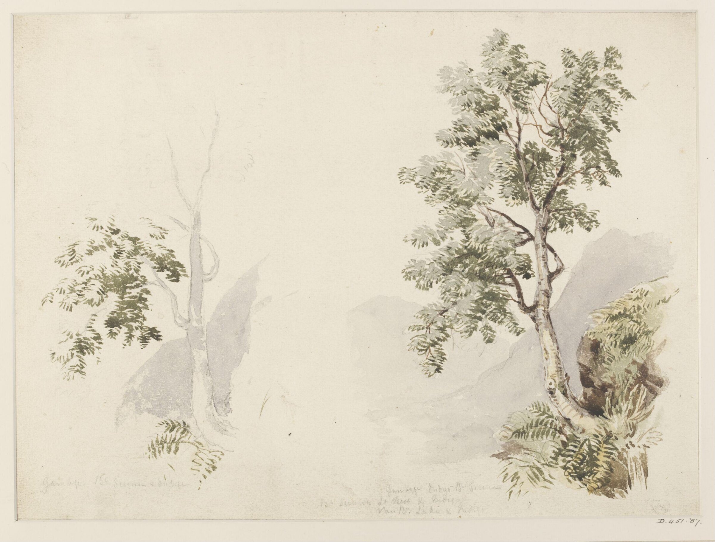 Drawing, David Hall NWS McKewan, 19th century