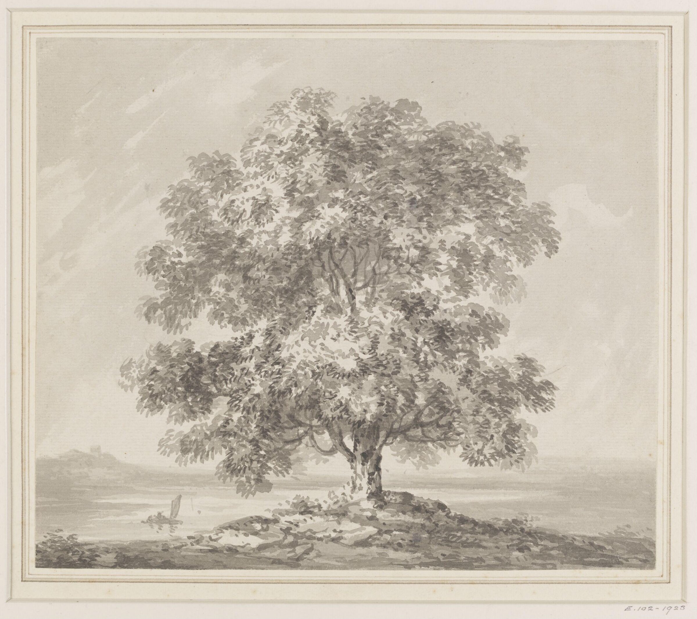 Drawing, John Laporte, 1801