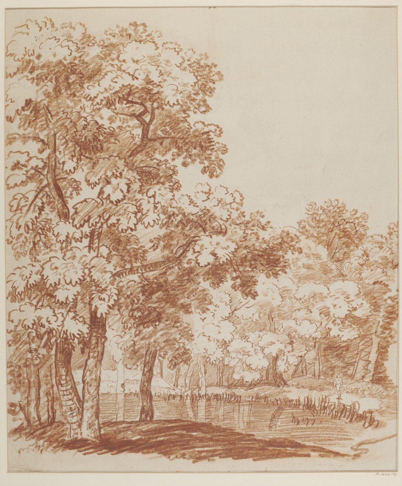 Drawing, François Vivarès, ca. mid 18th century
