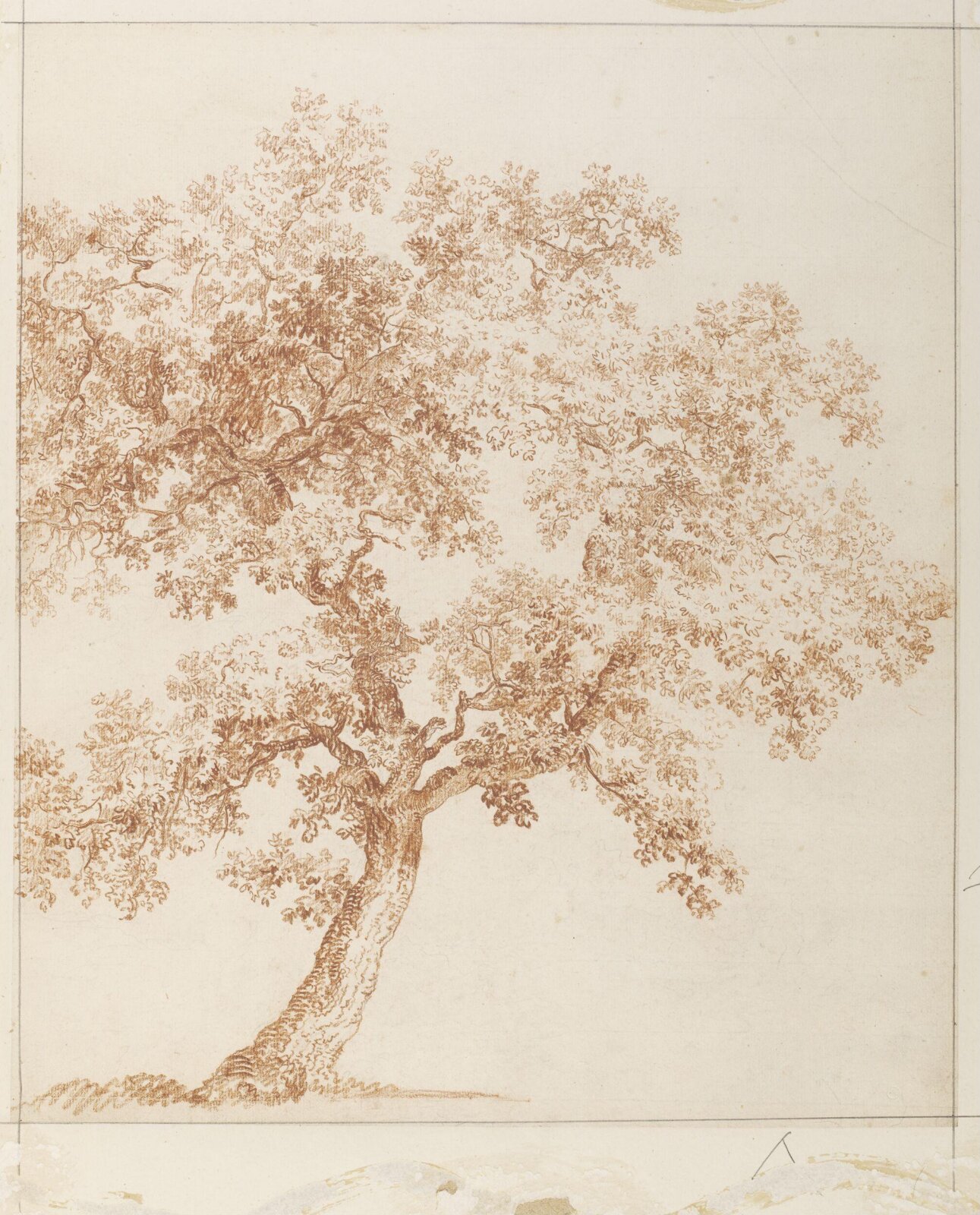 Drawing, Vivares, mid 18th century