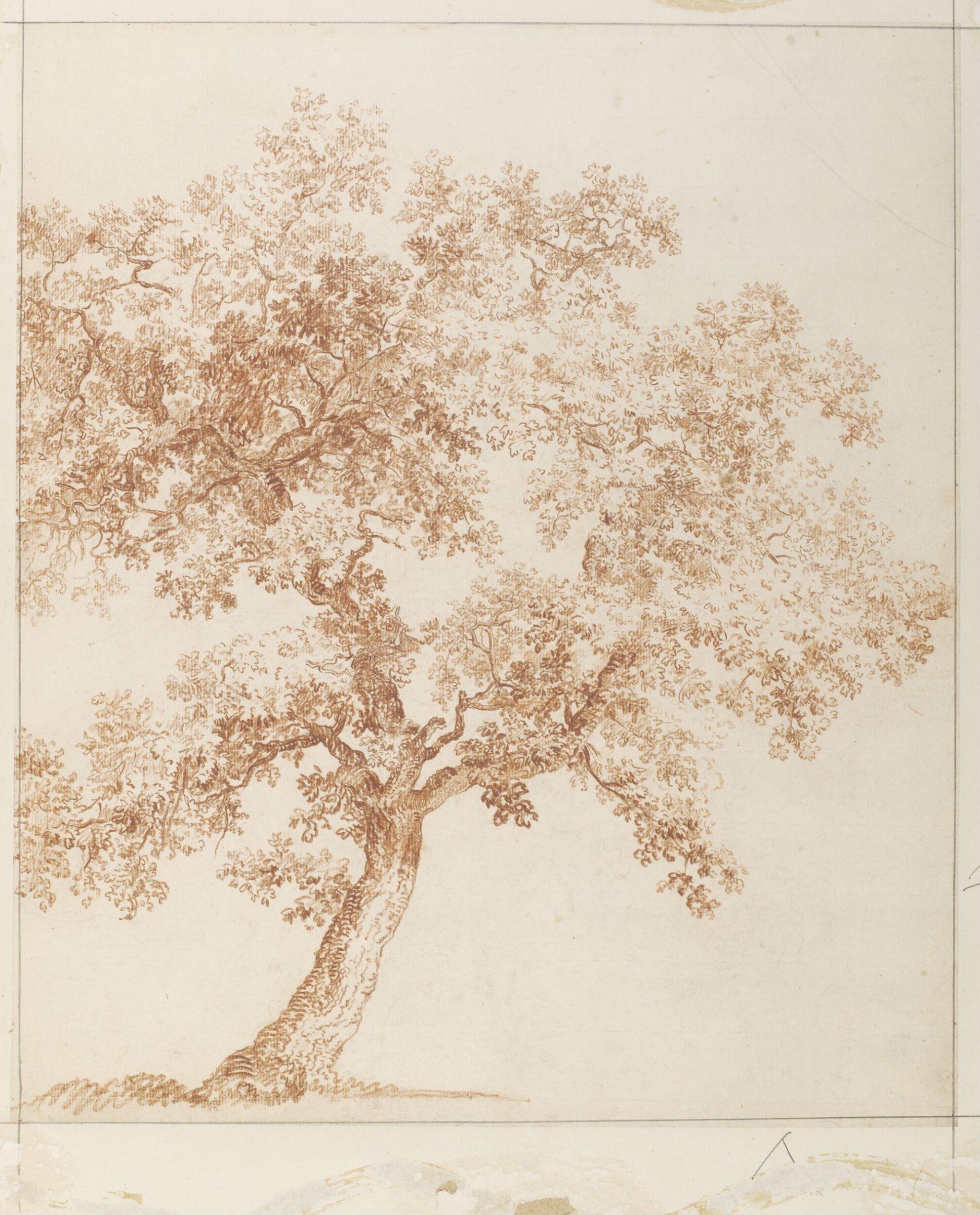 Drawing, Vivares, mid 18th century