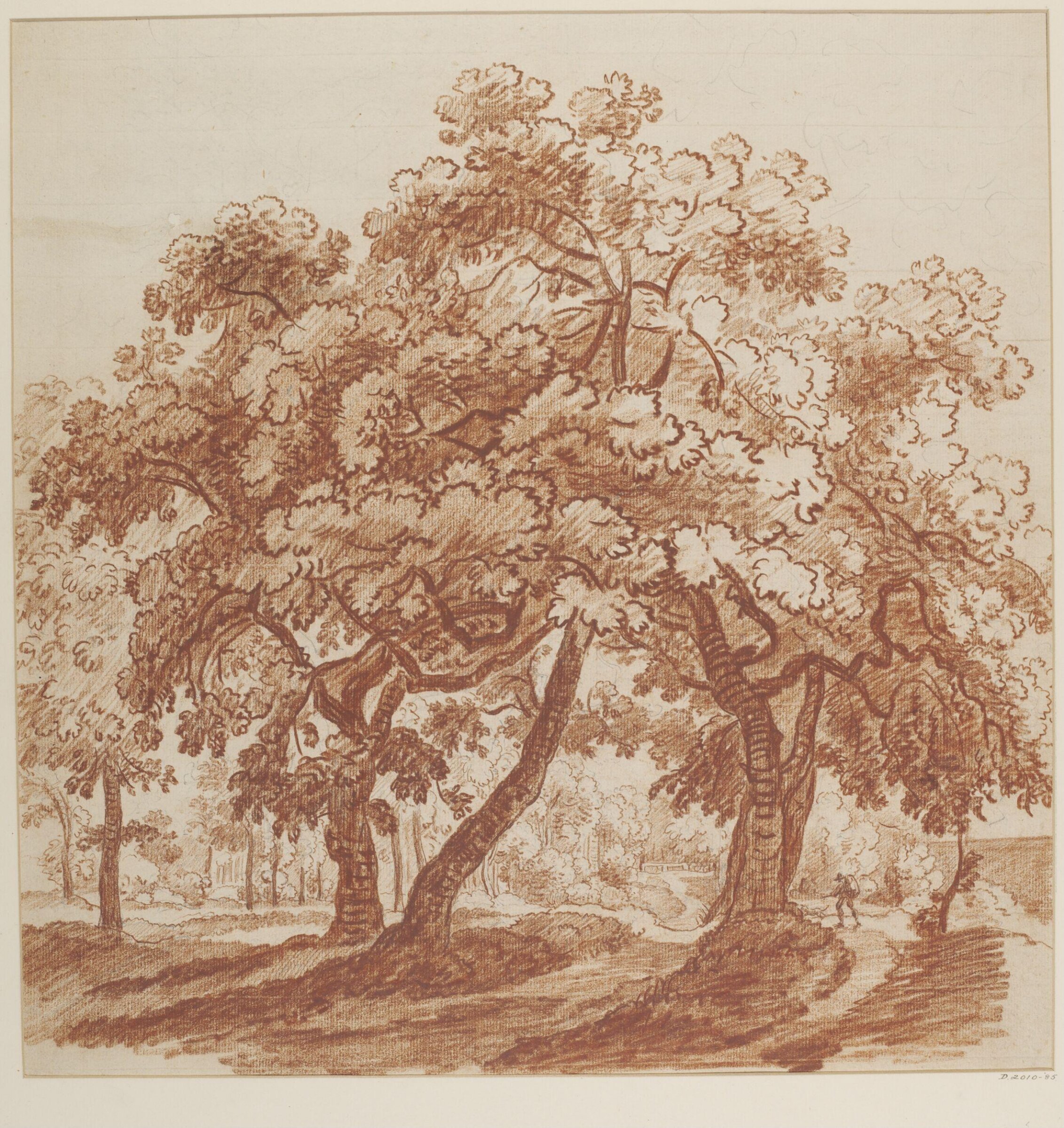 Drawing, François Vivarès, ca. mid 18th century