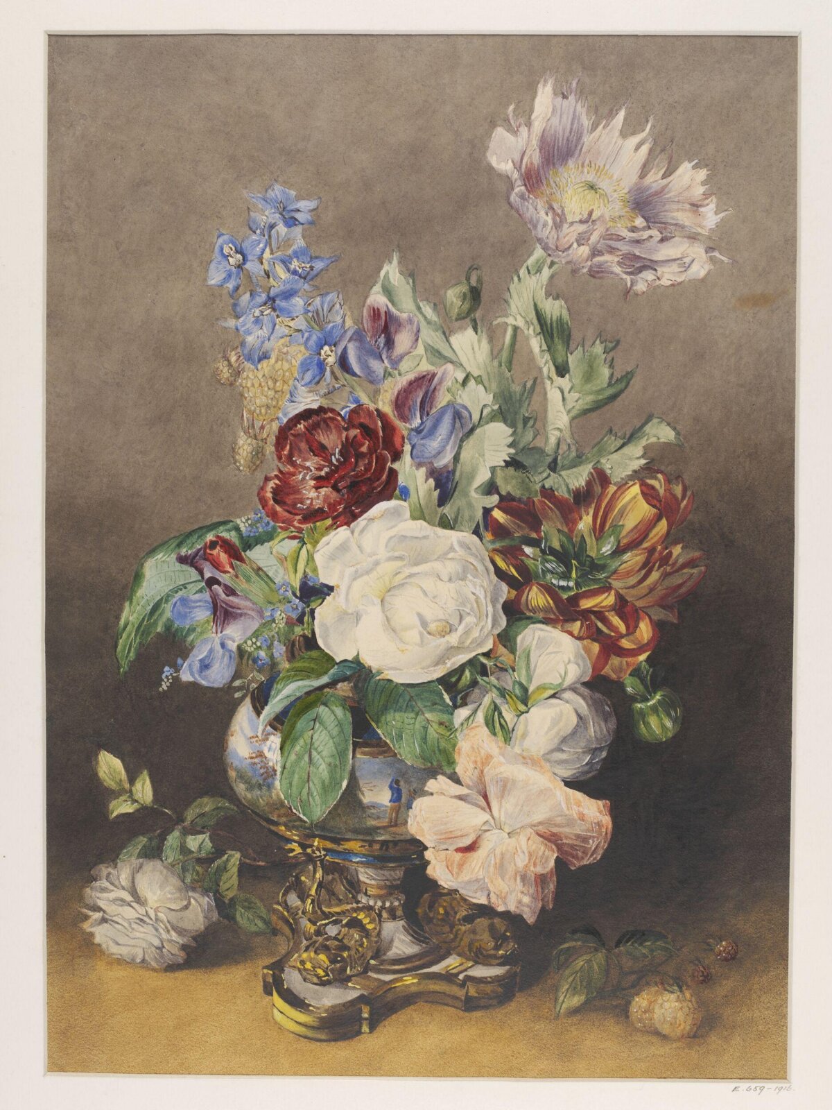 Drawing, Frances Elisabeth Louise Harris, 19th century