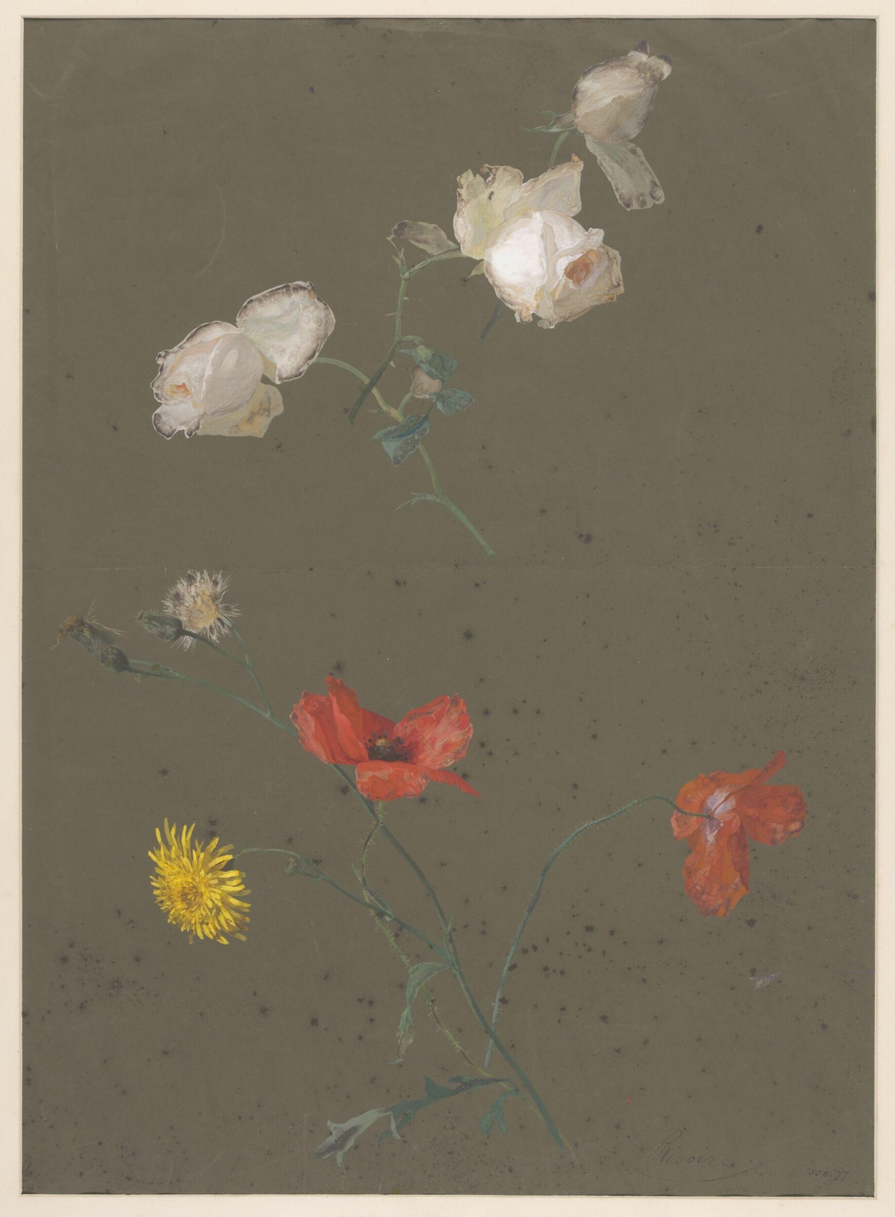 Painting, François Etienne Rivoire, ca. 1870