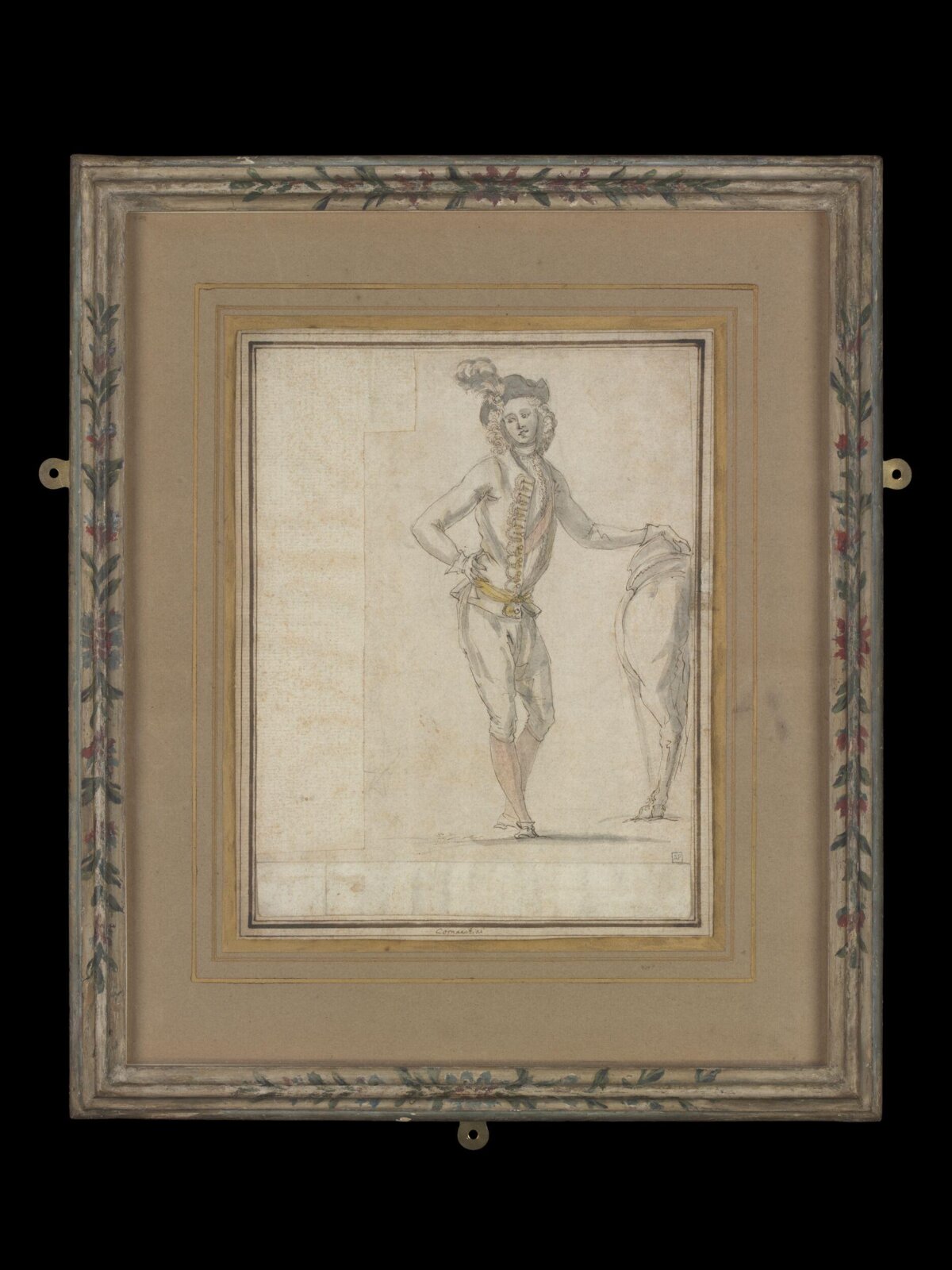 Drawing, Agostino Cornacchini, 1712
