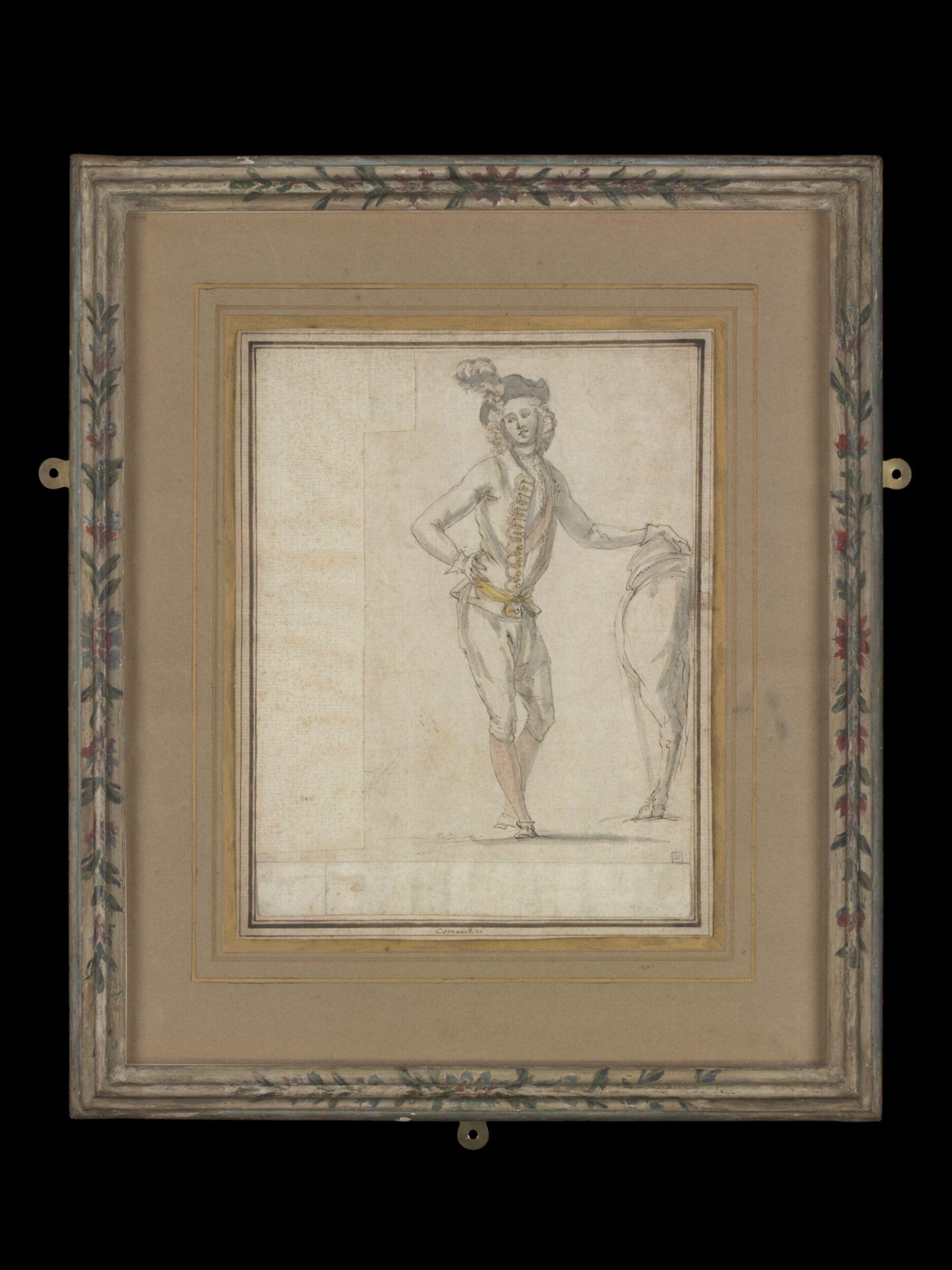 Drawing, Agostino Cornacchini, 1712