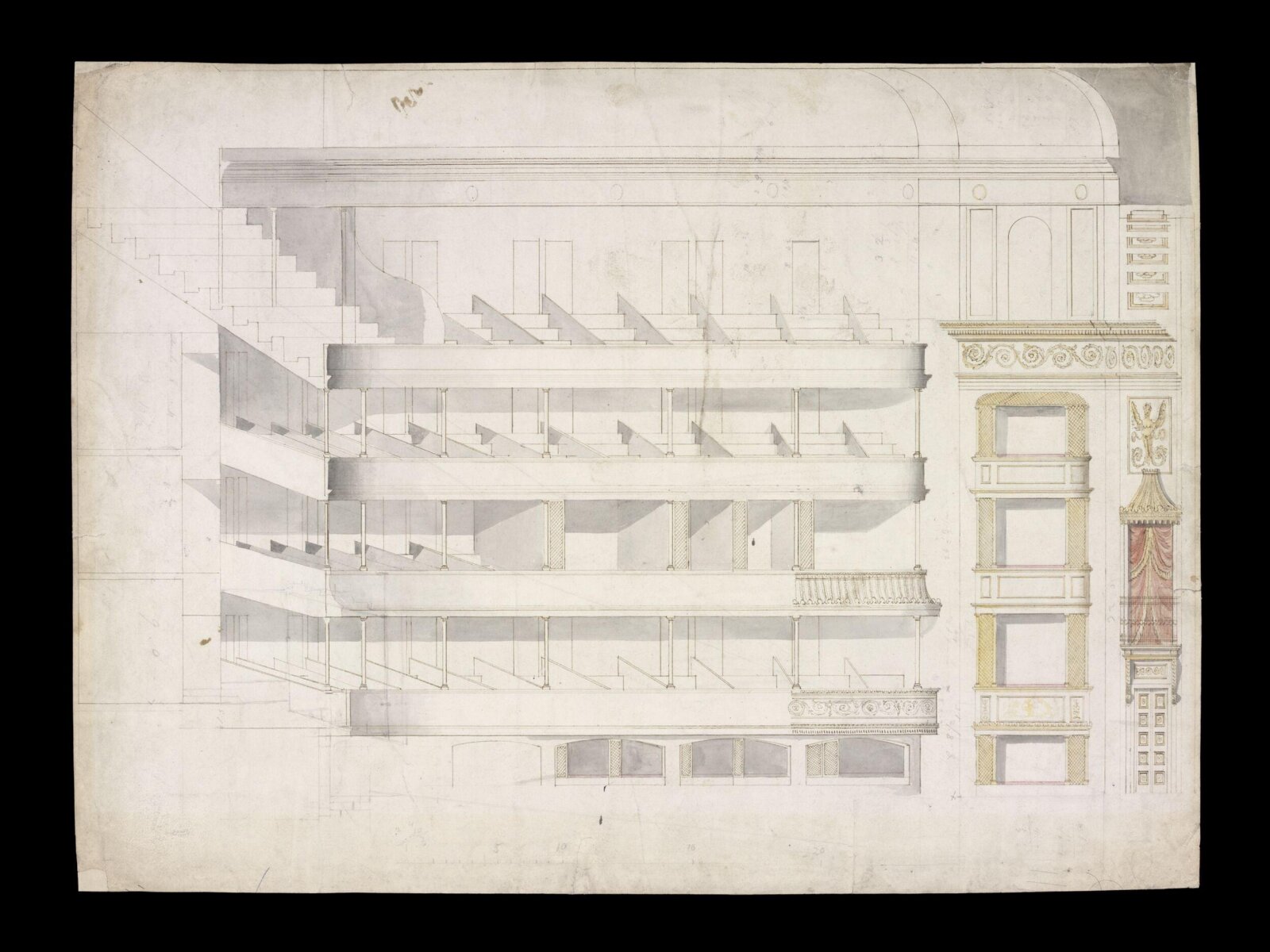 Drawing, James Winston, ca.1819