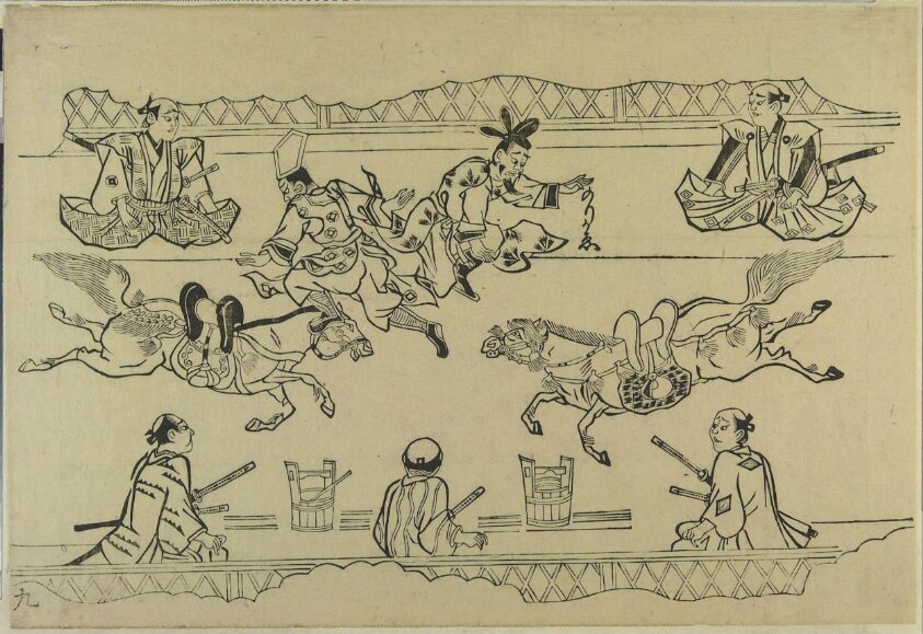 Korean Horseback Acrobats