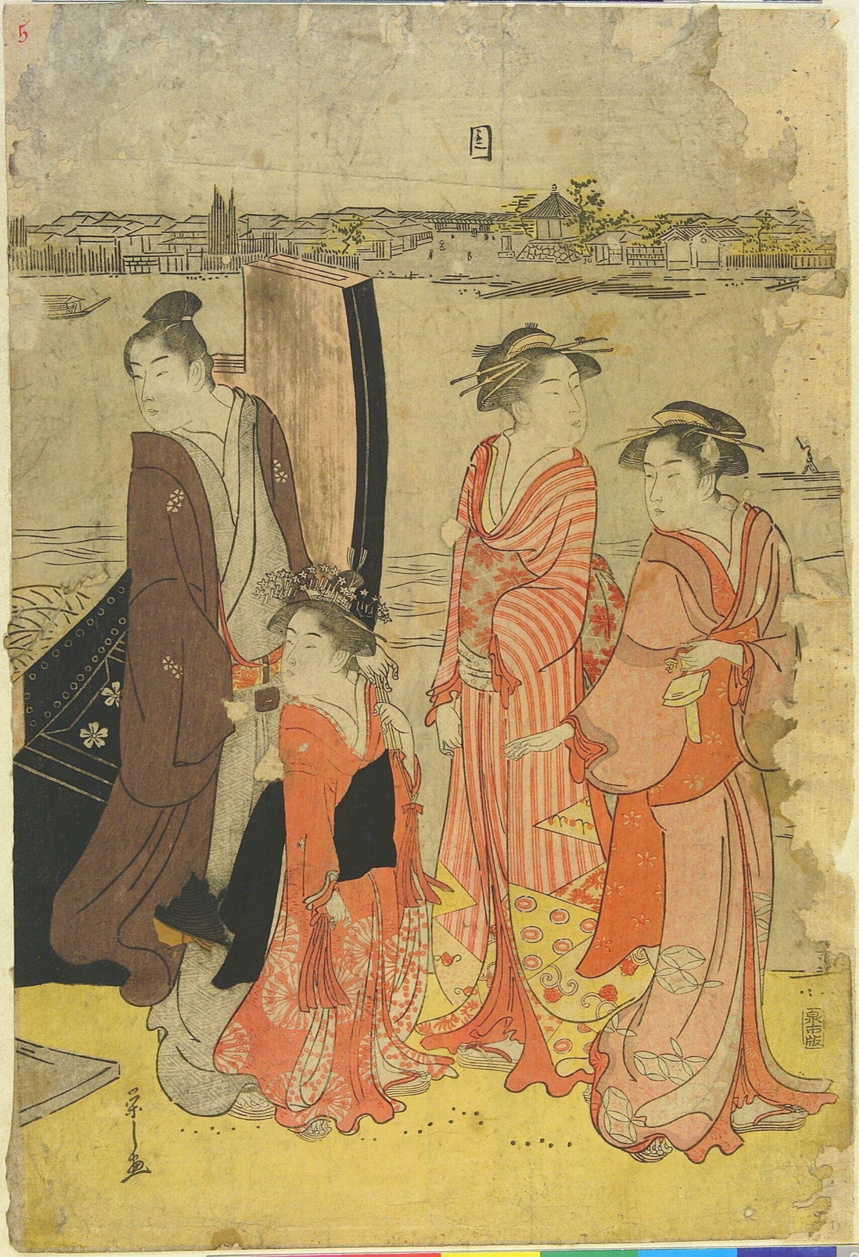 Untitled by Katsukawa Shunchō