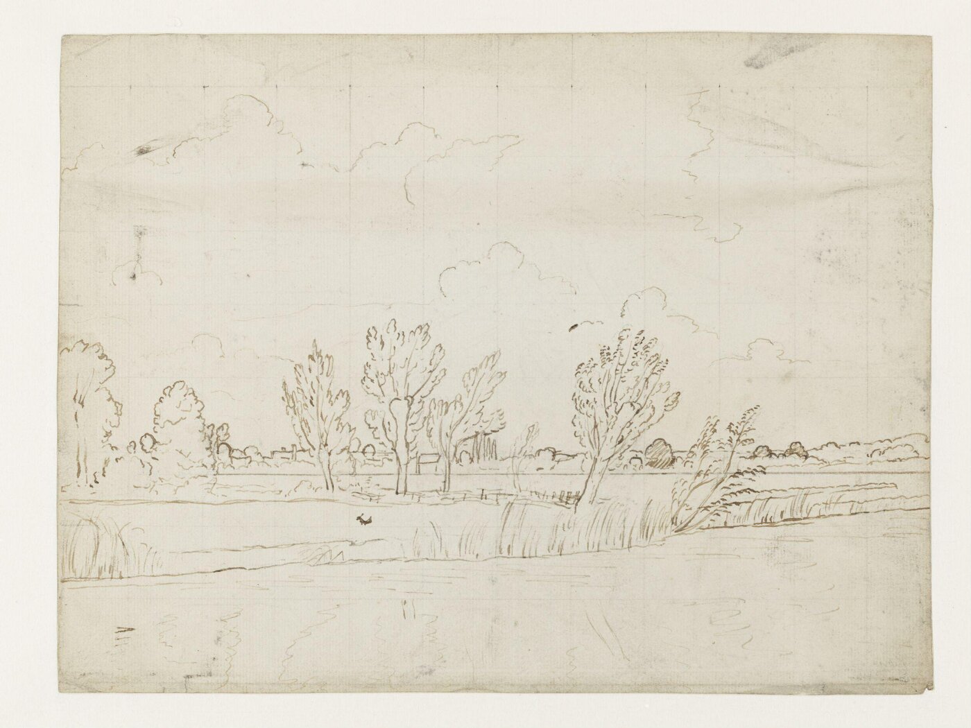 Constable, John (RA), Water meadows near Salisbury