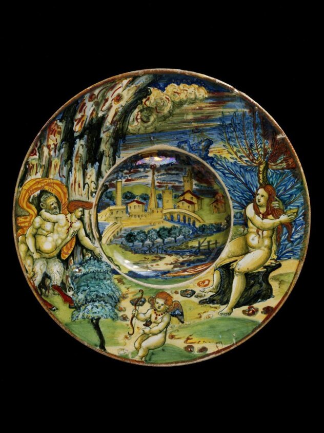 Dish — Andreoli, Giorgio — ca. 1535