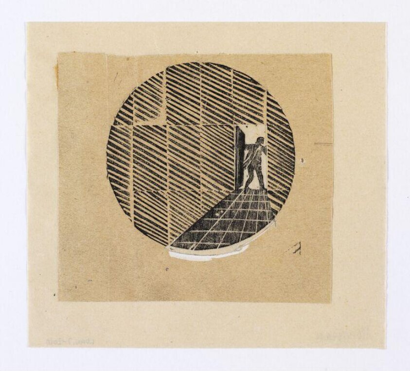 Edward Gordon Craig woodcut