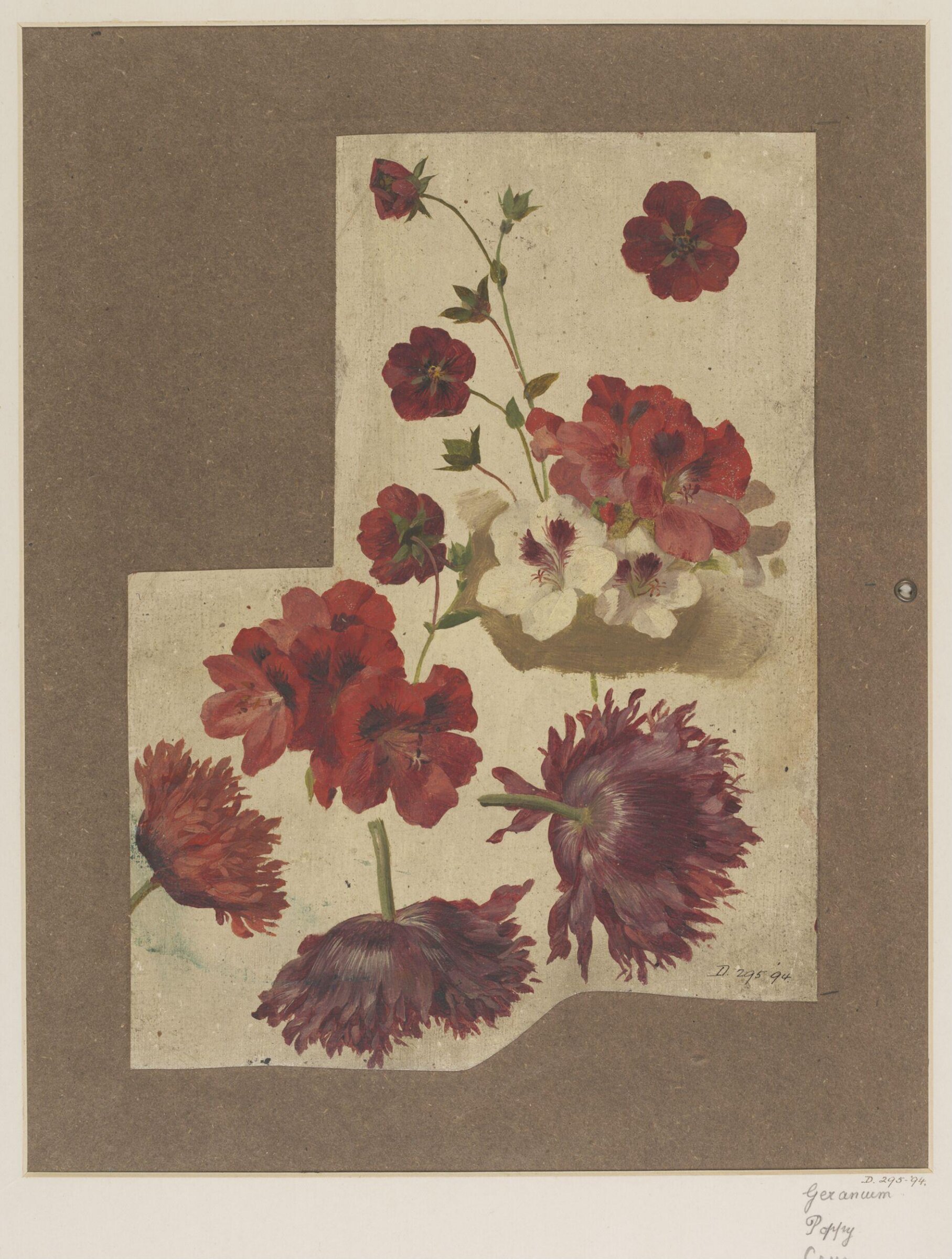 Drawing, Charles Polisch, ca. 1845