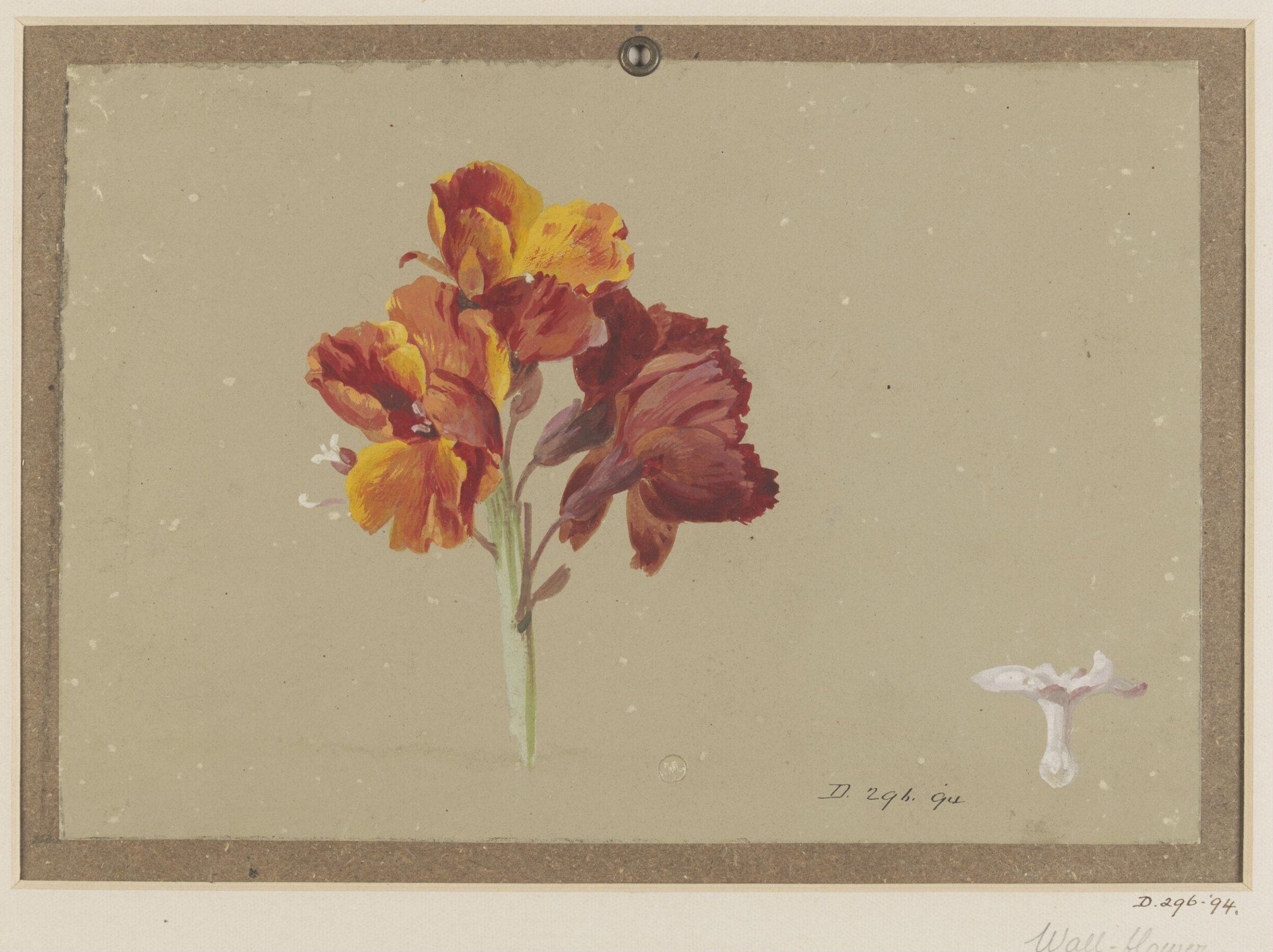 Drawing, Charles Polisch, ca. 1845