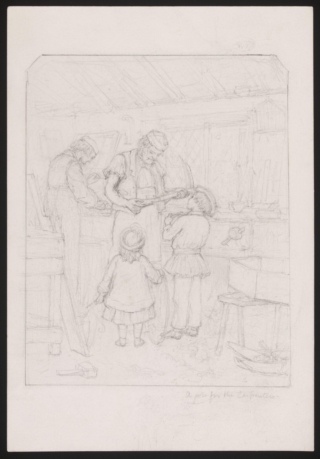 A Job for the Carpenter, Joseph Clark, late 19th century-first quarter of 20th century