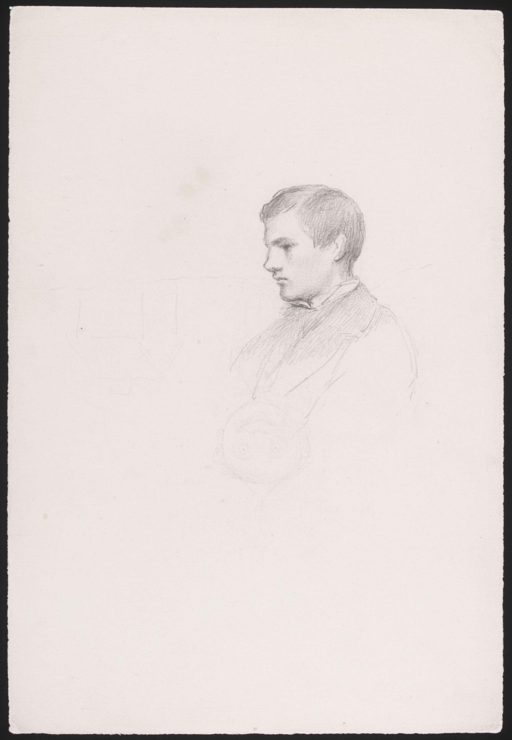 Portrait of a young man, Joseph Clark, late 19th century-first quarter of 20th century