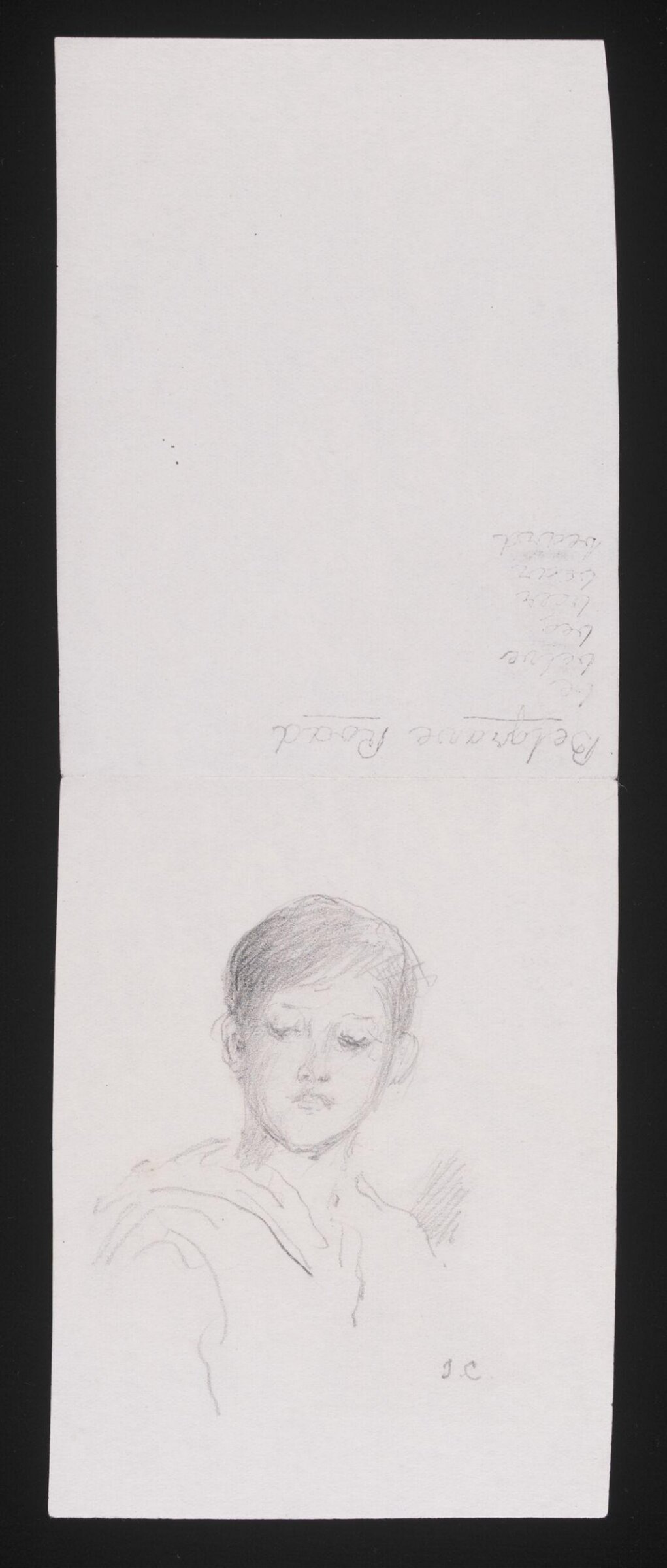 Portrait of a boy (perhaps the artist's son Wilfrid), Joseph Clark, late 19th century-first quarter of 20th century