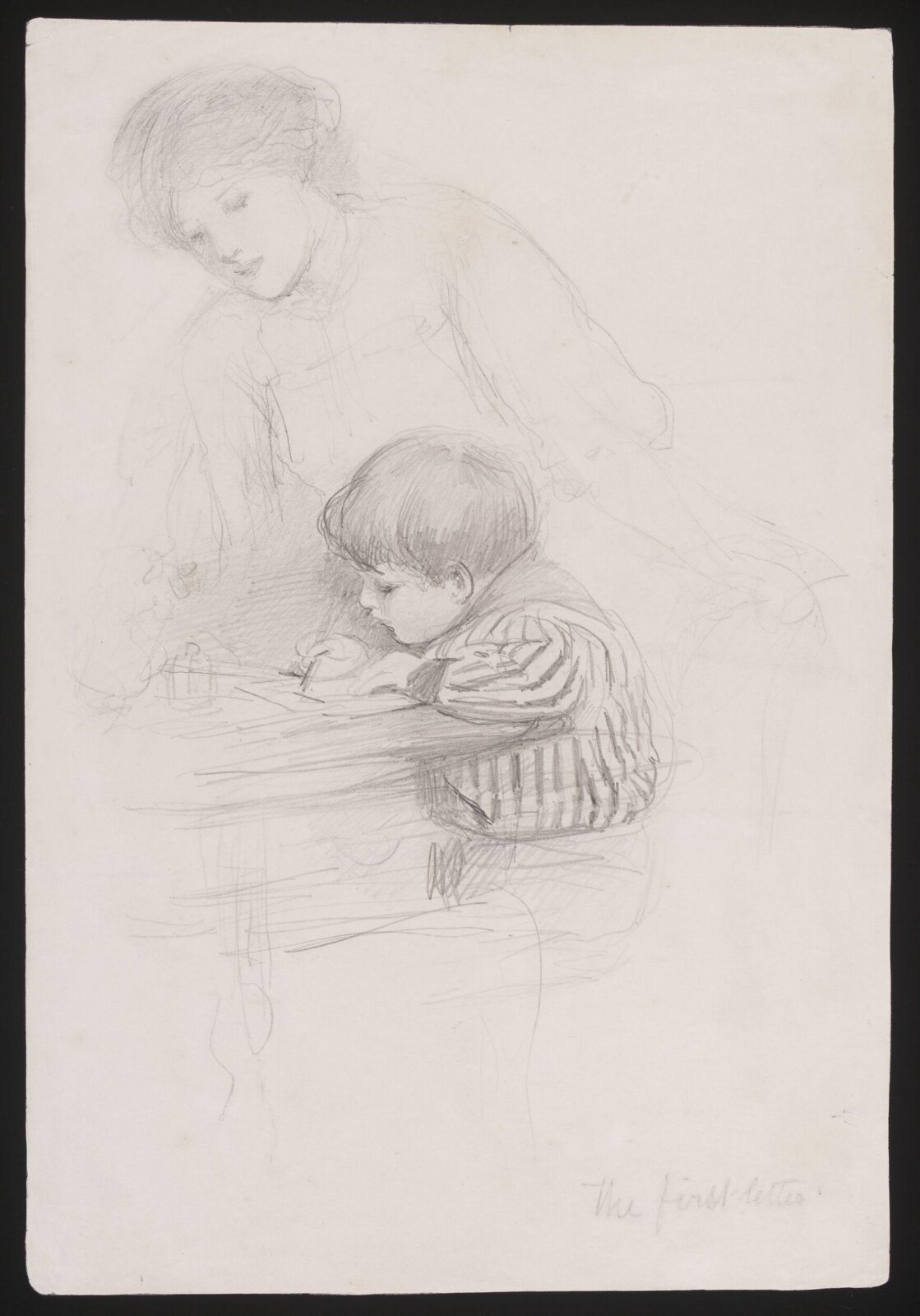 The First Letter, Joseph Clark, ca. 1890