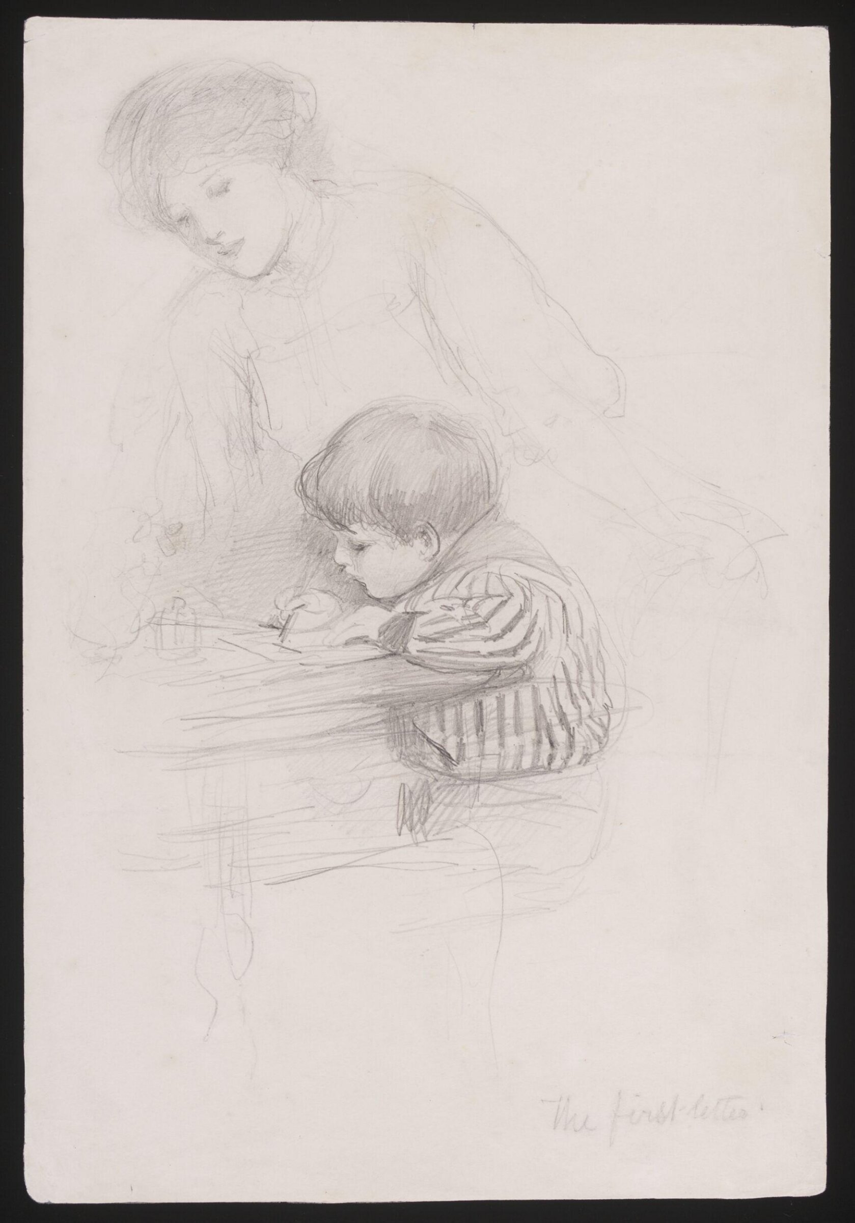 The First Letter, Joseph Clark, ca. 1890