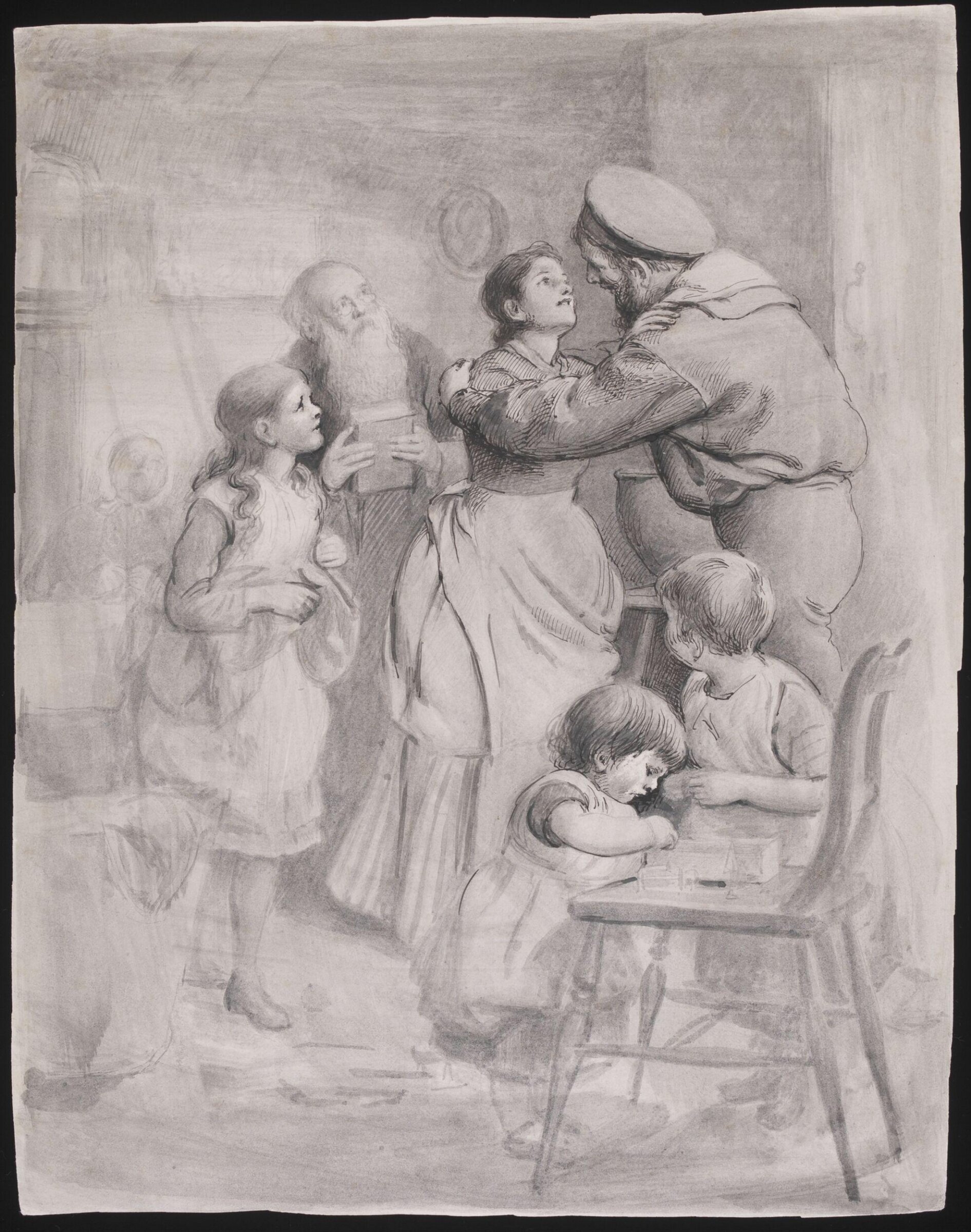Sailor's Return, Joseph Clark, 1885