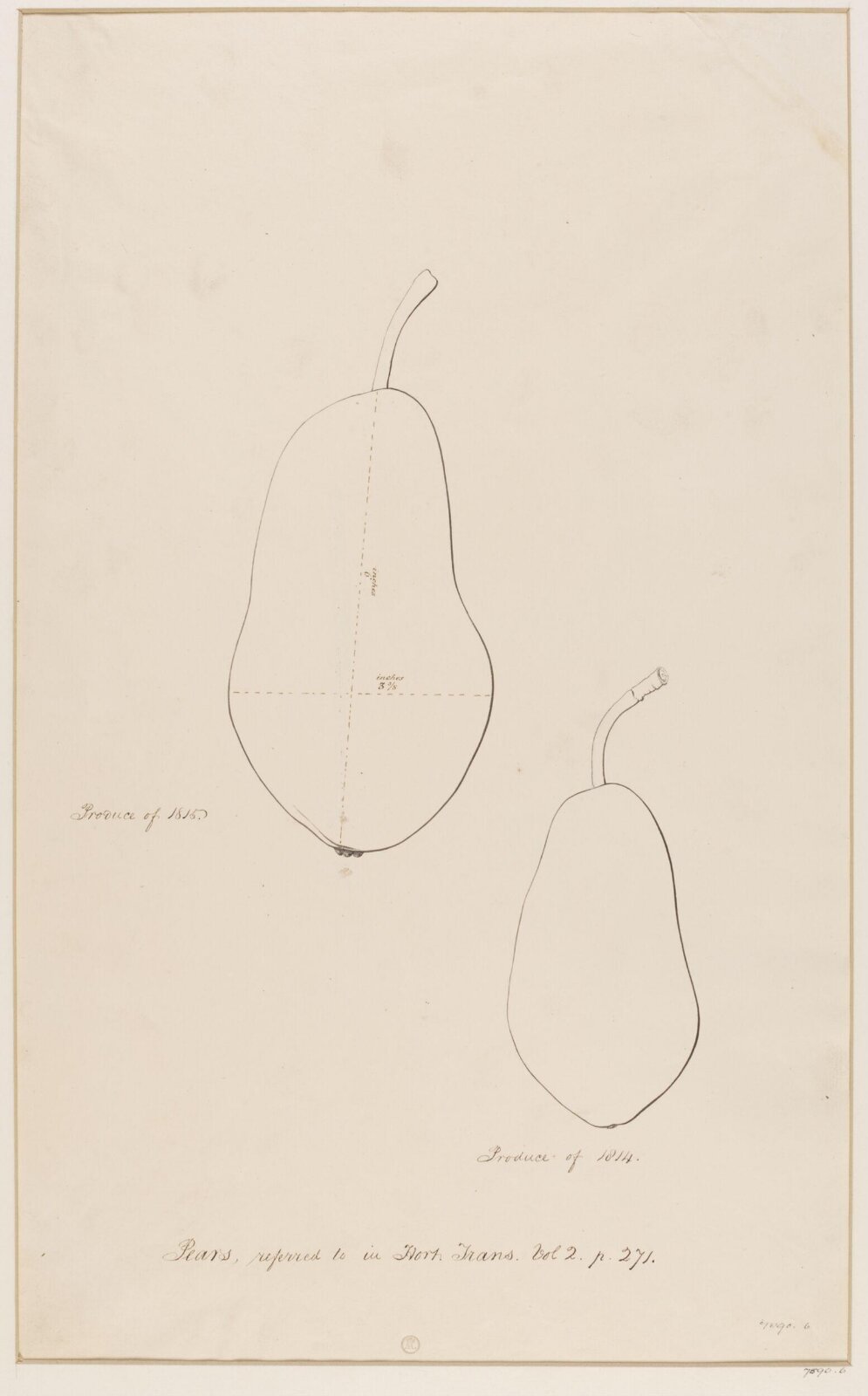 Drawing, ca. 1817