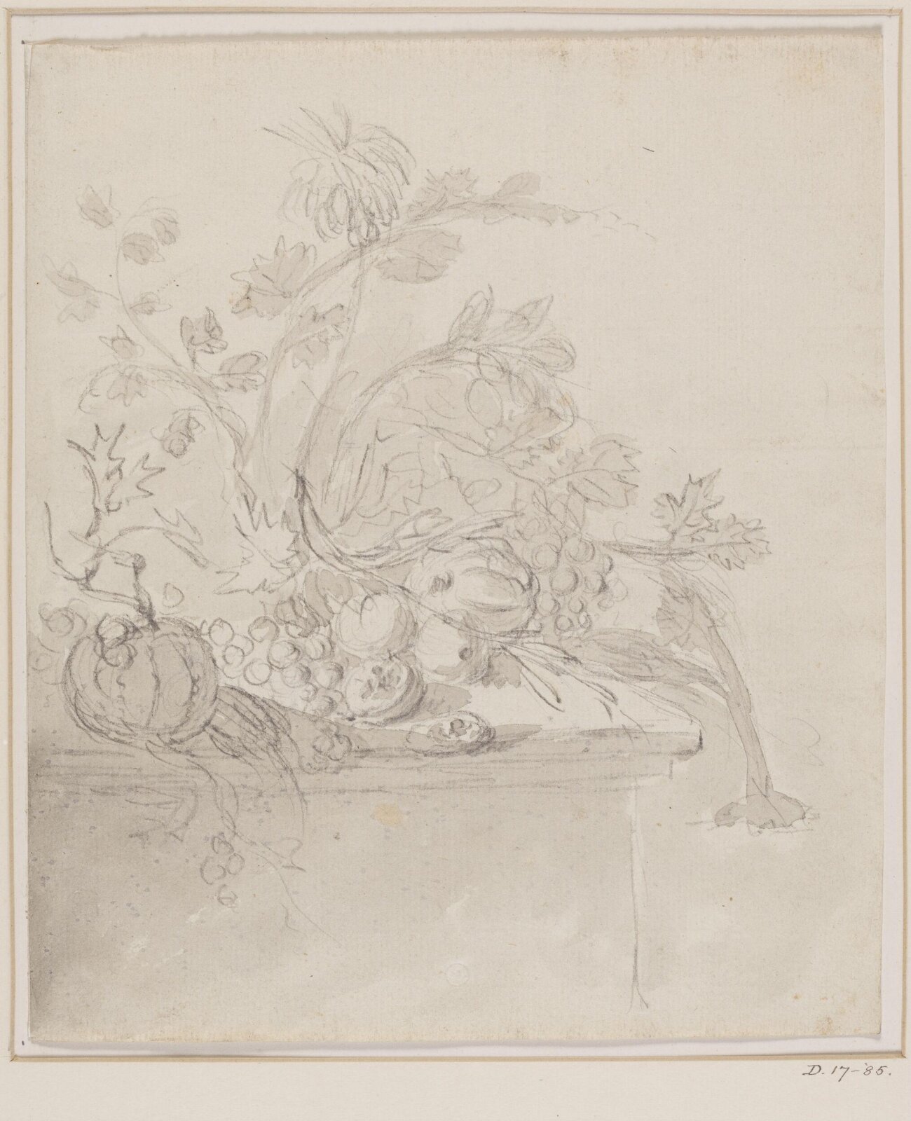 Still-life with Fruit and Flowers, 18th century