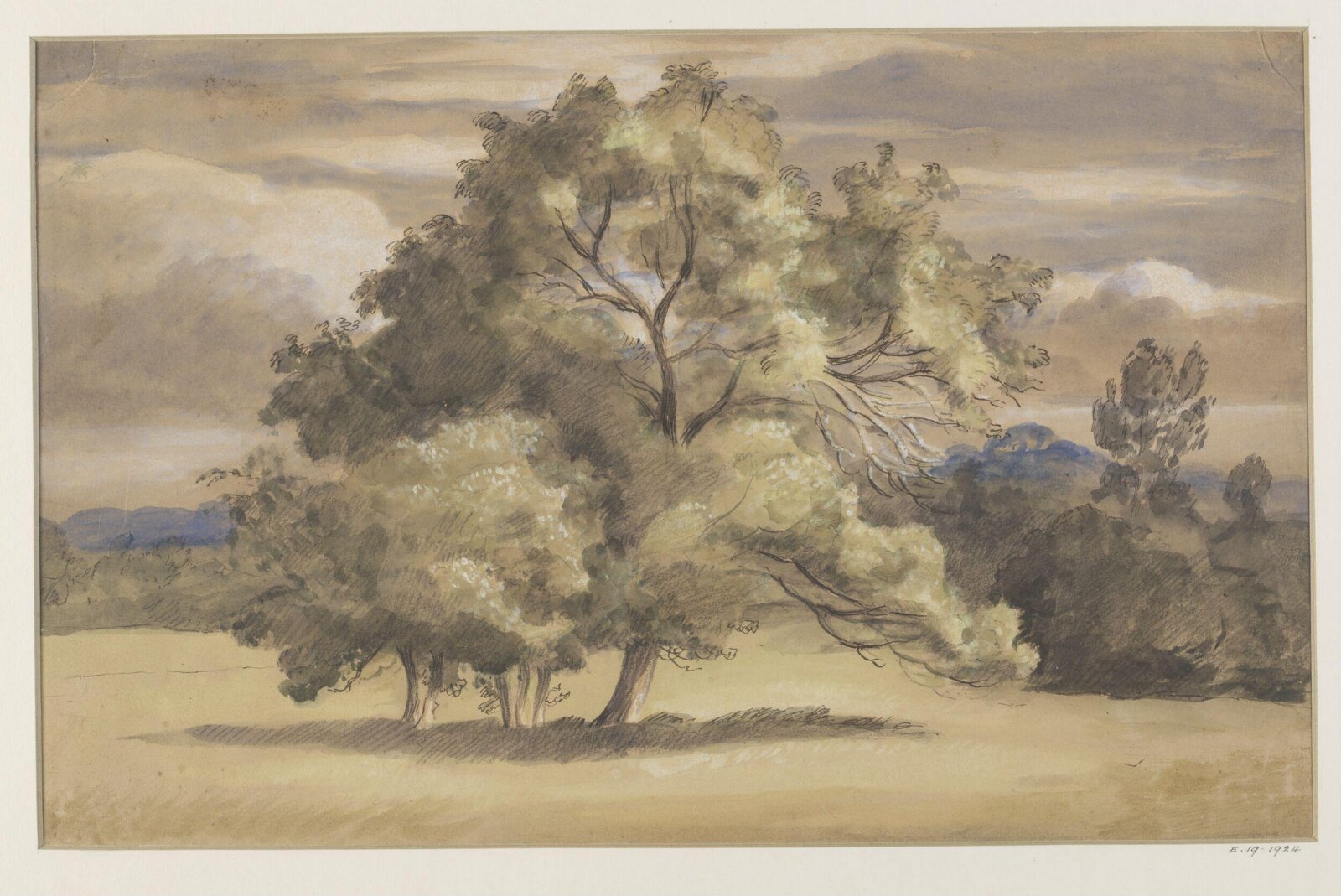 Watercolour drawing, c.1830s