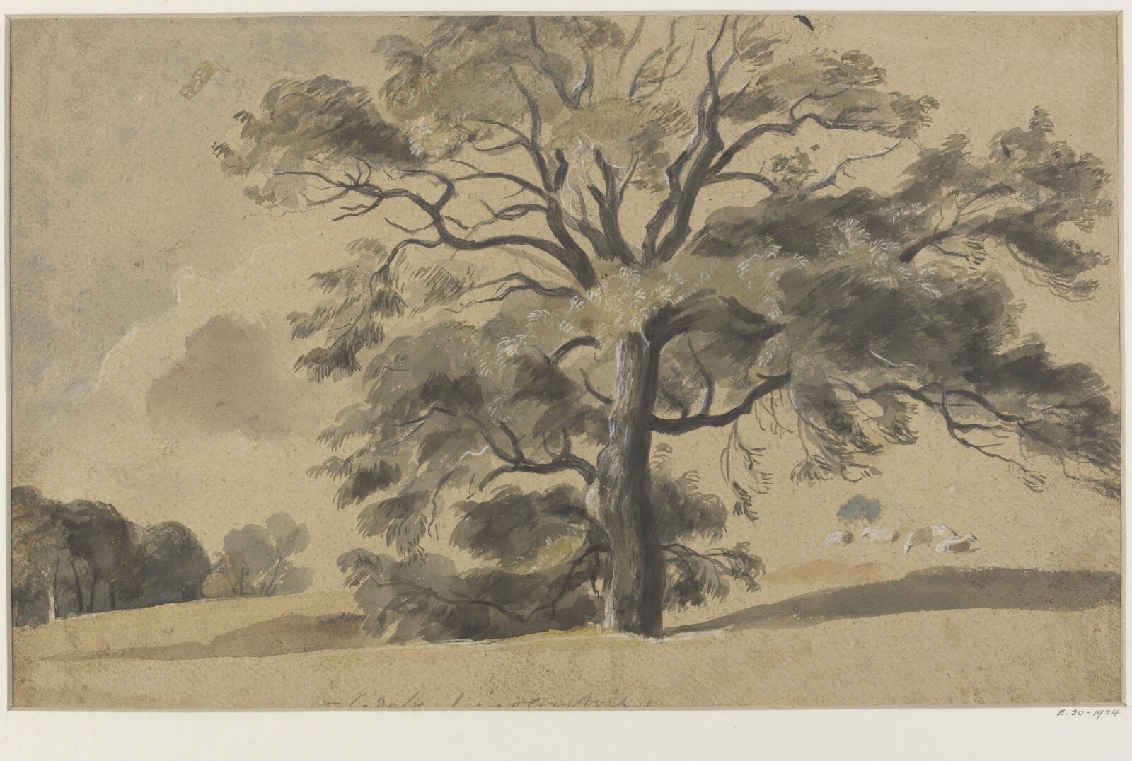 At Cadabe, Lincolnshire, c.1830s