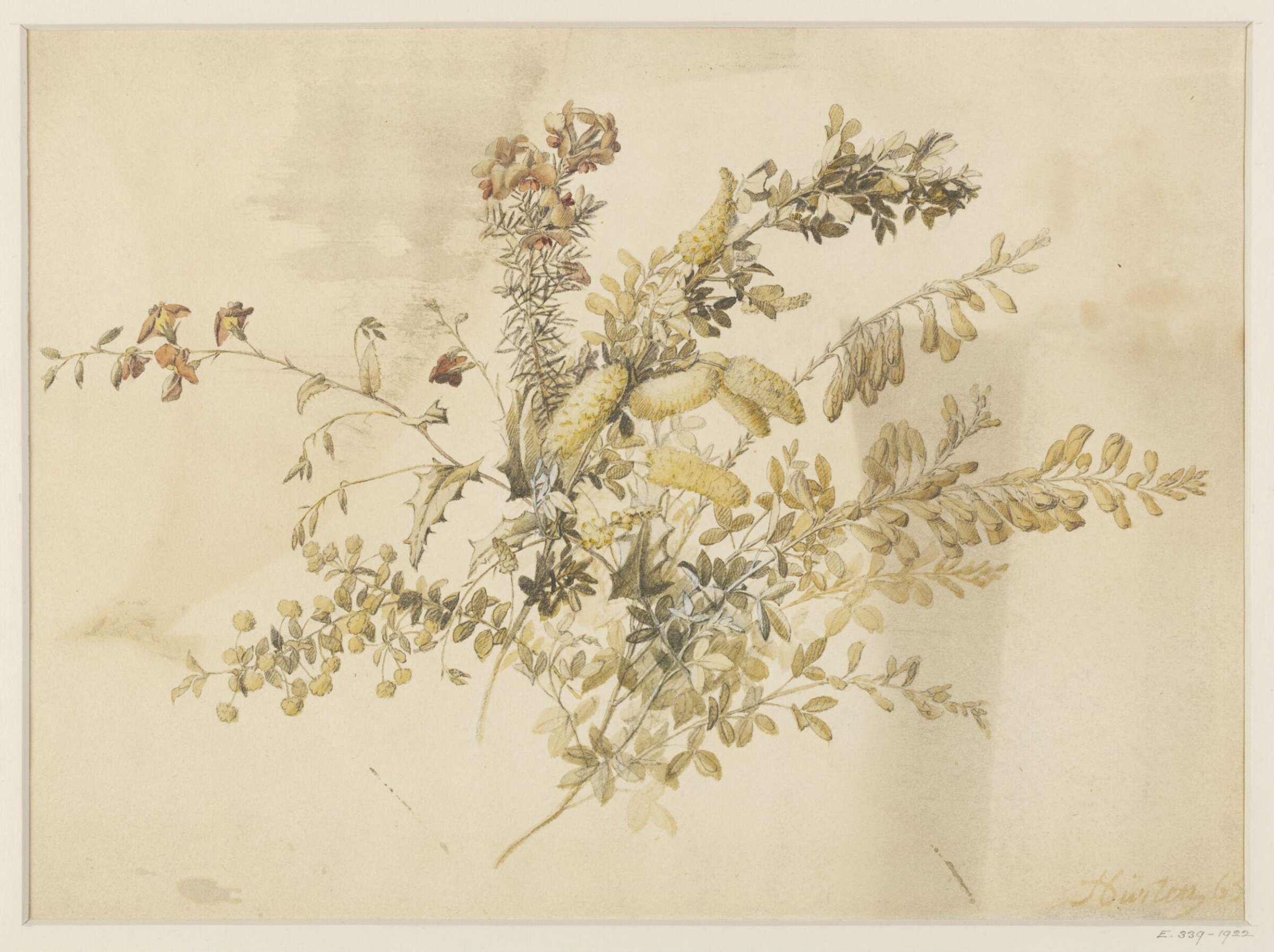 Drawing, Charles Ferdinand Hürten, 1865