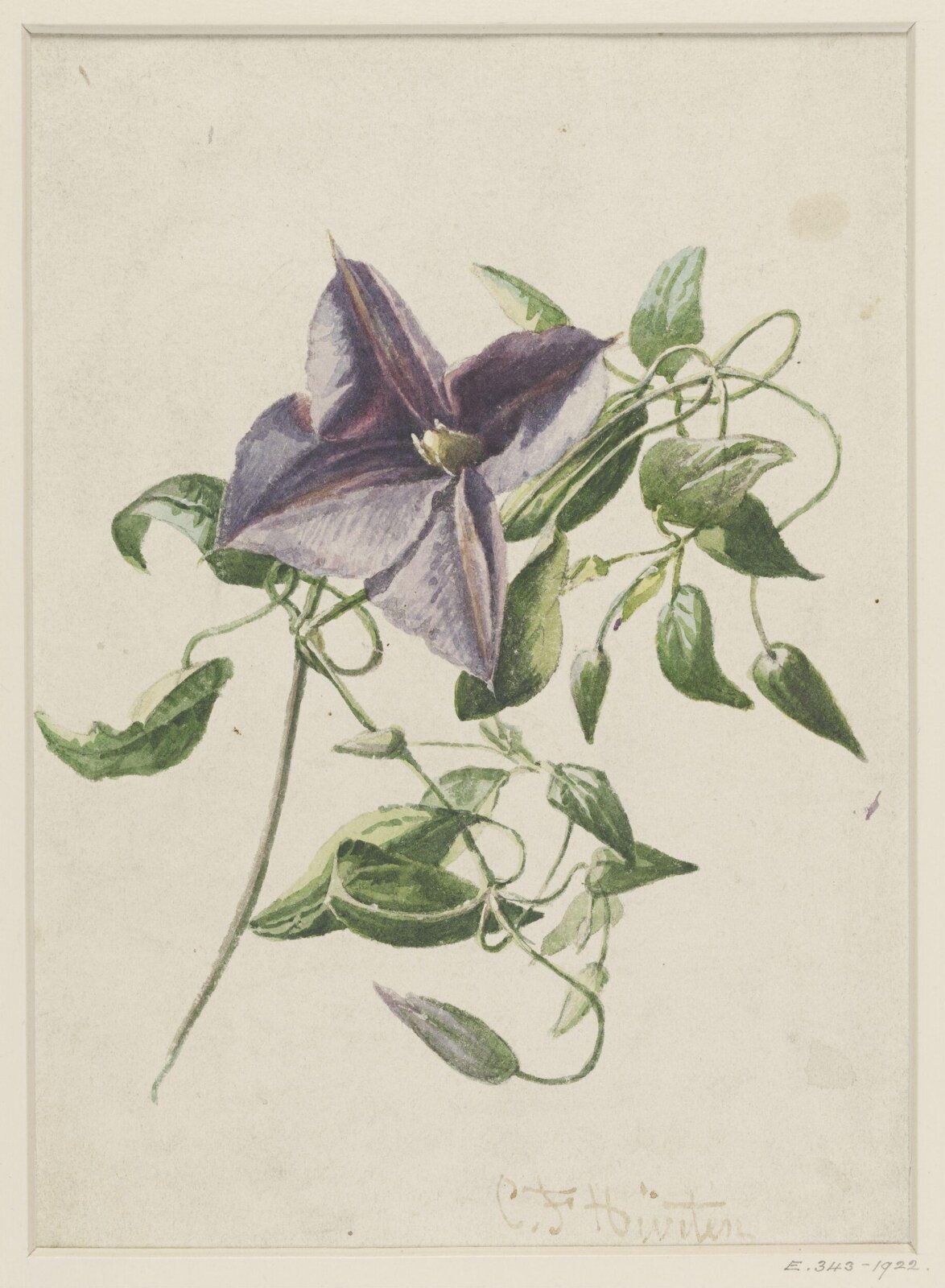 Drawing, Charles Ferdinand Hürten
