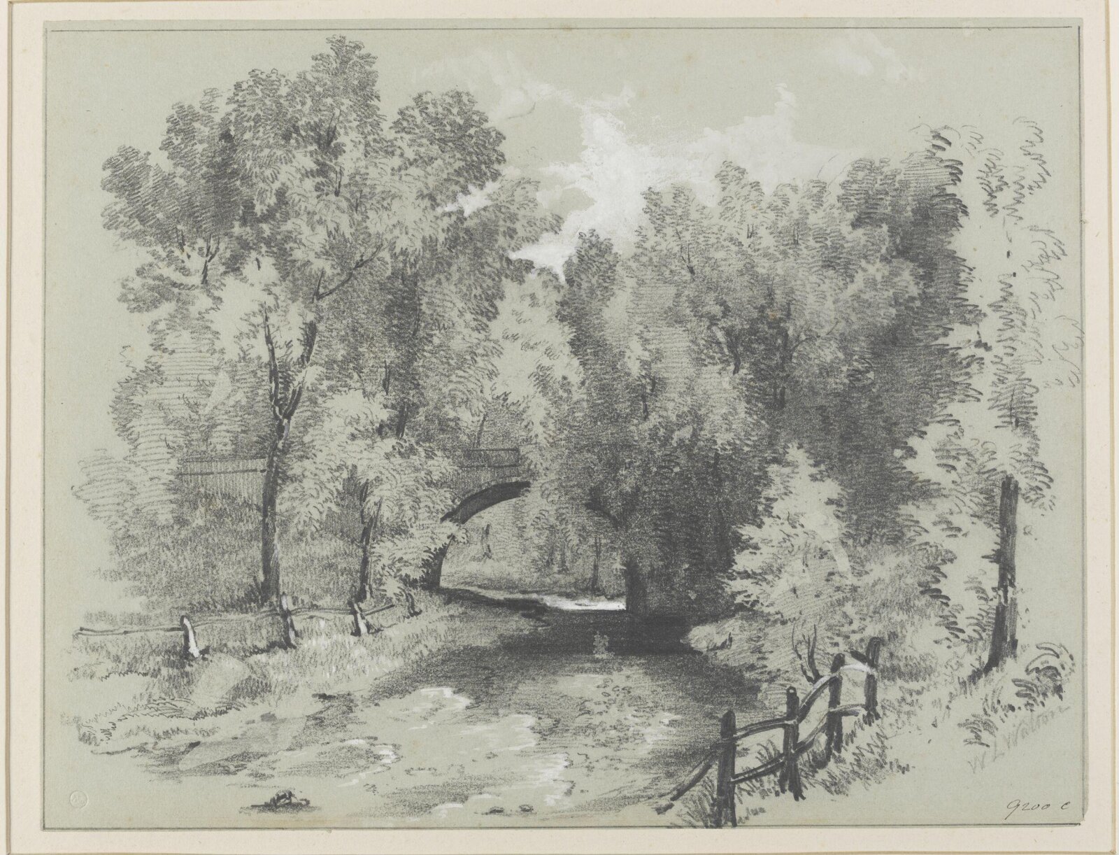 Drawing, W.L. Walton