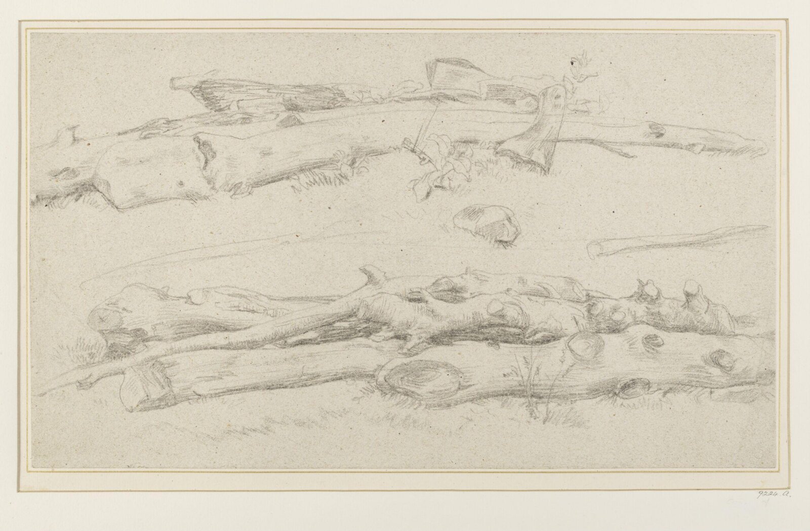 Drawing, Charles Brocky, 19th century