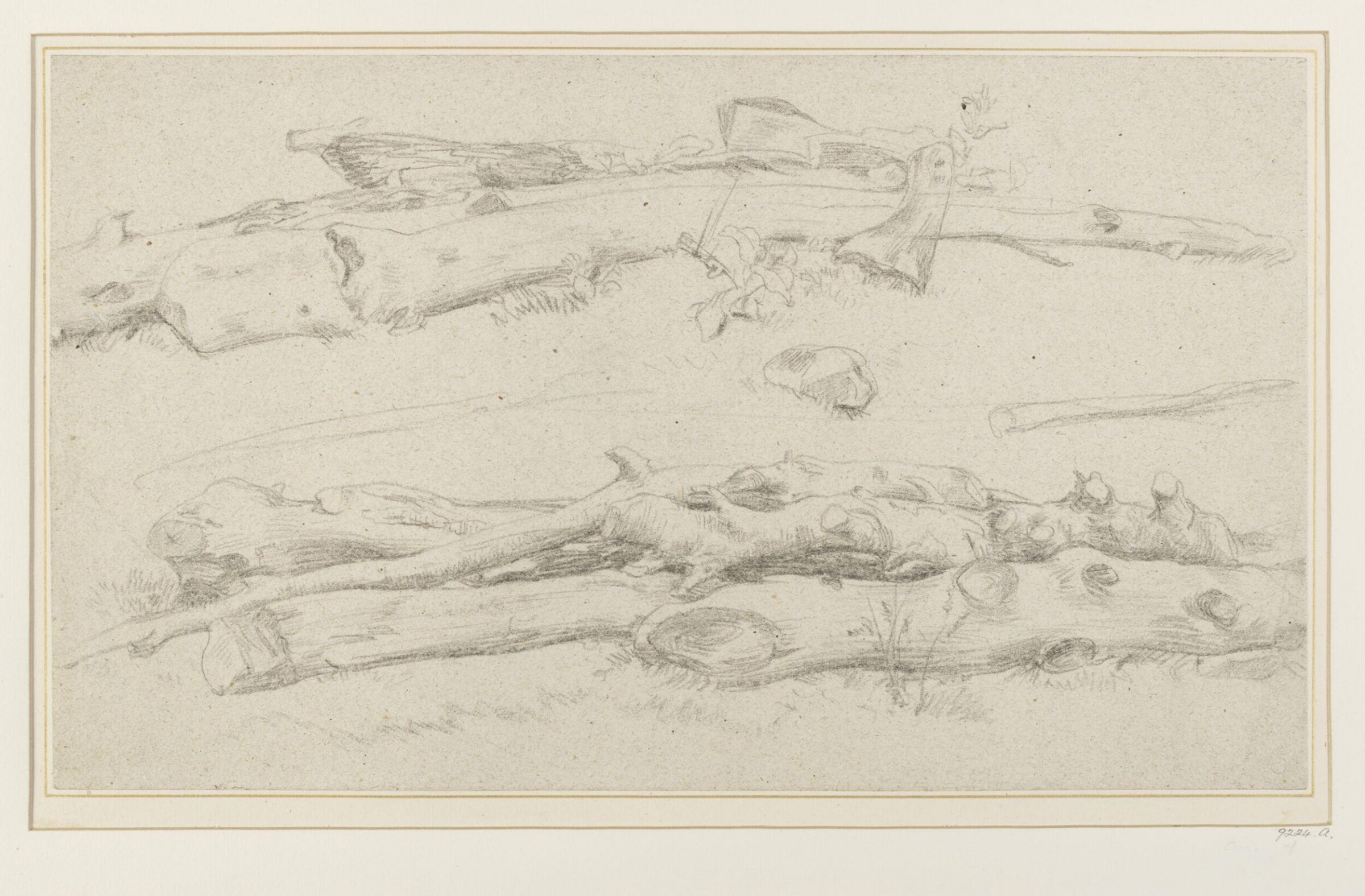 Drawing, Charles Brocky, 19th century