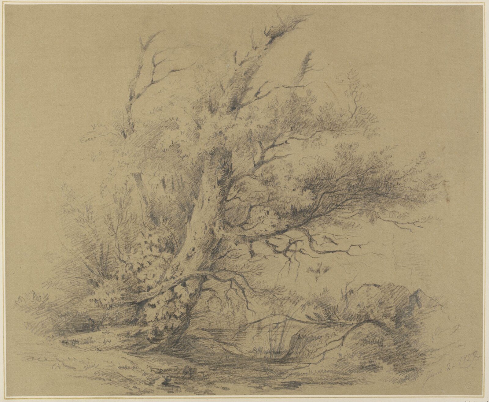 Drawing, 1820s