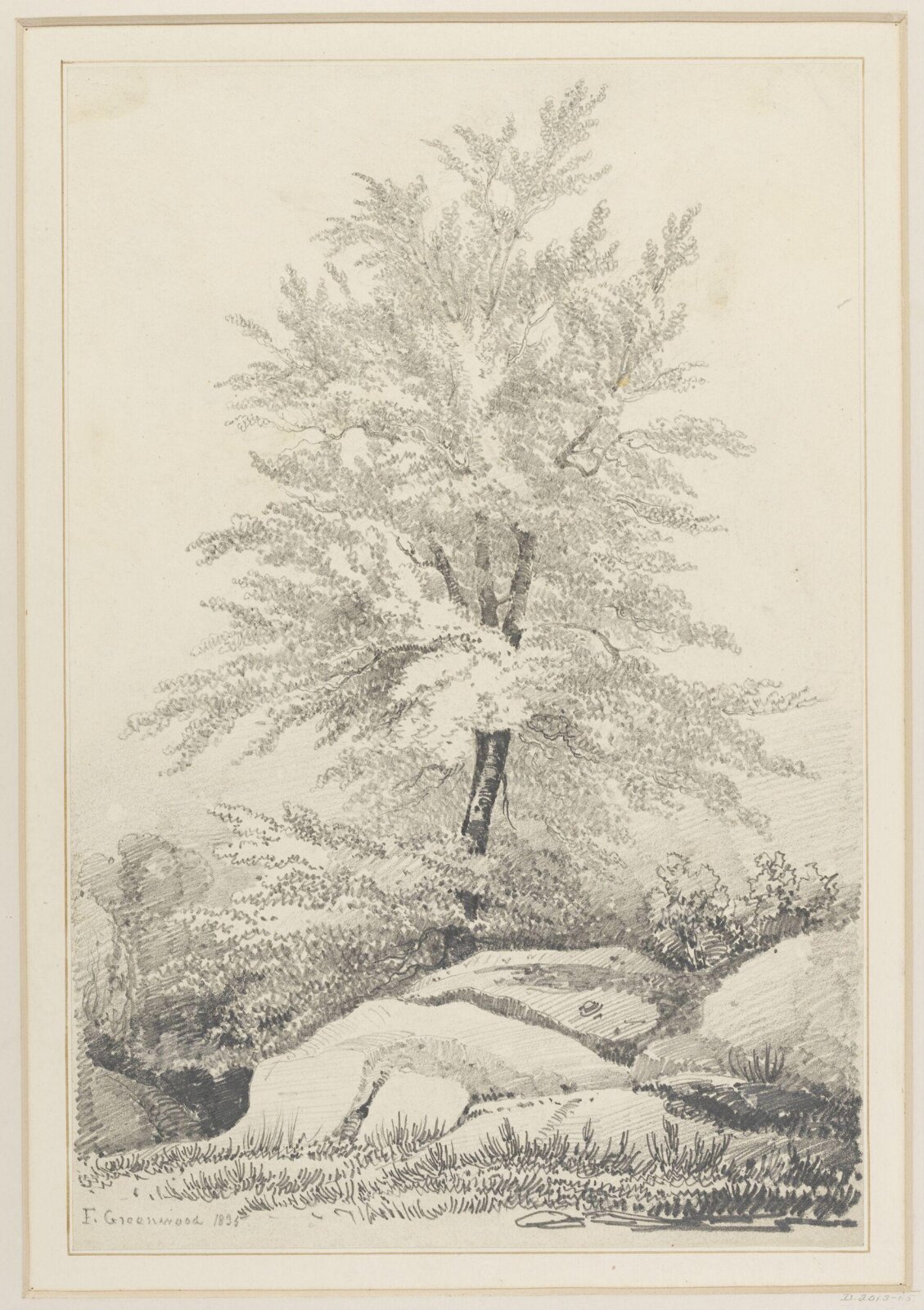 Drawing, 1835