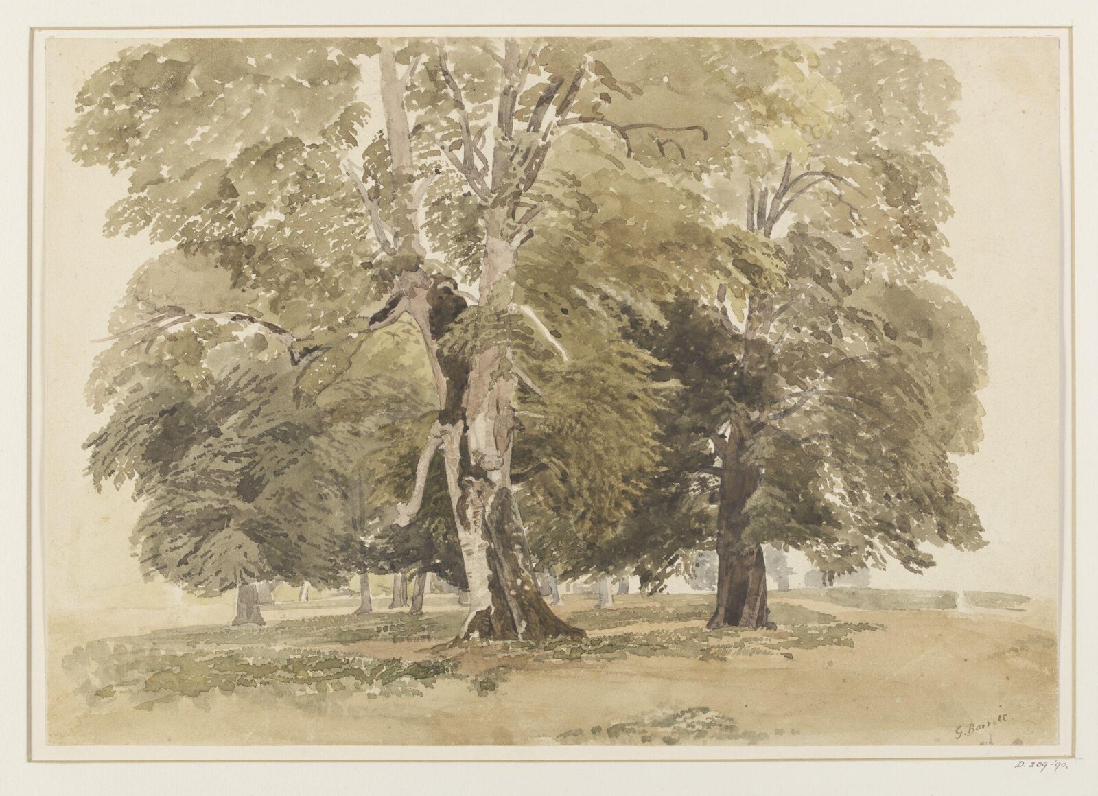 Drawing, George RA Senior Barret
