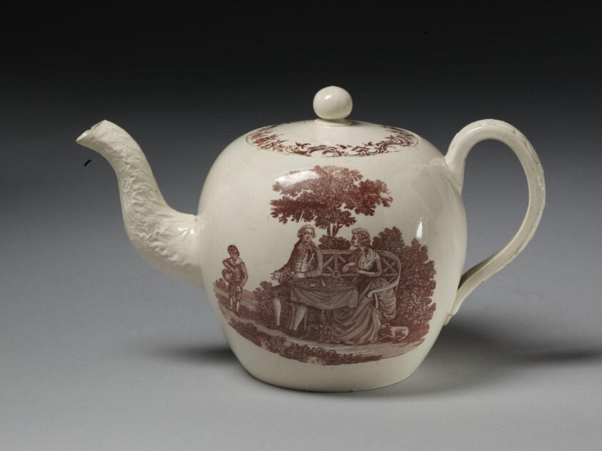 Teapot and cover — Wedgwood, Ralph — ca. 1796-1781