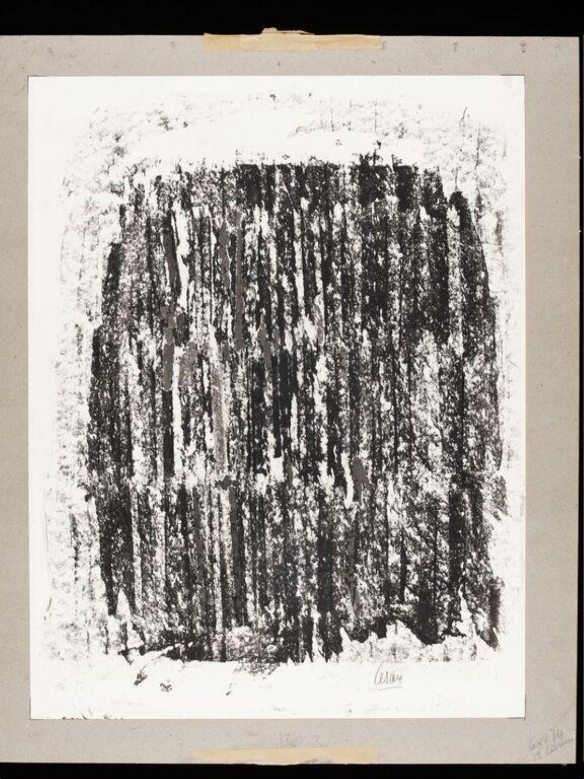 Papier Dechire, Cesar Baldaccini, 1961