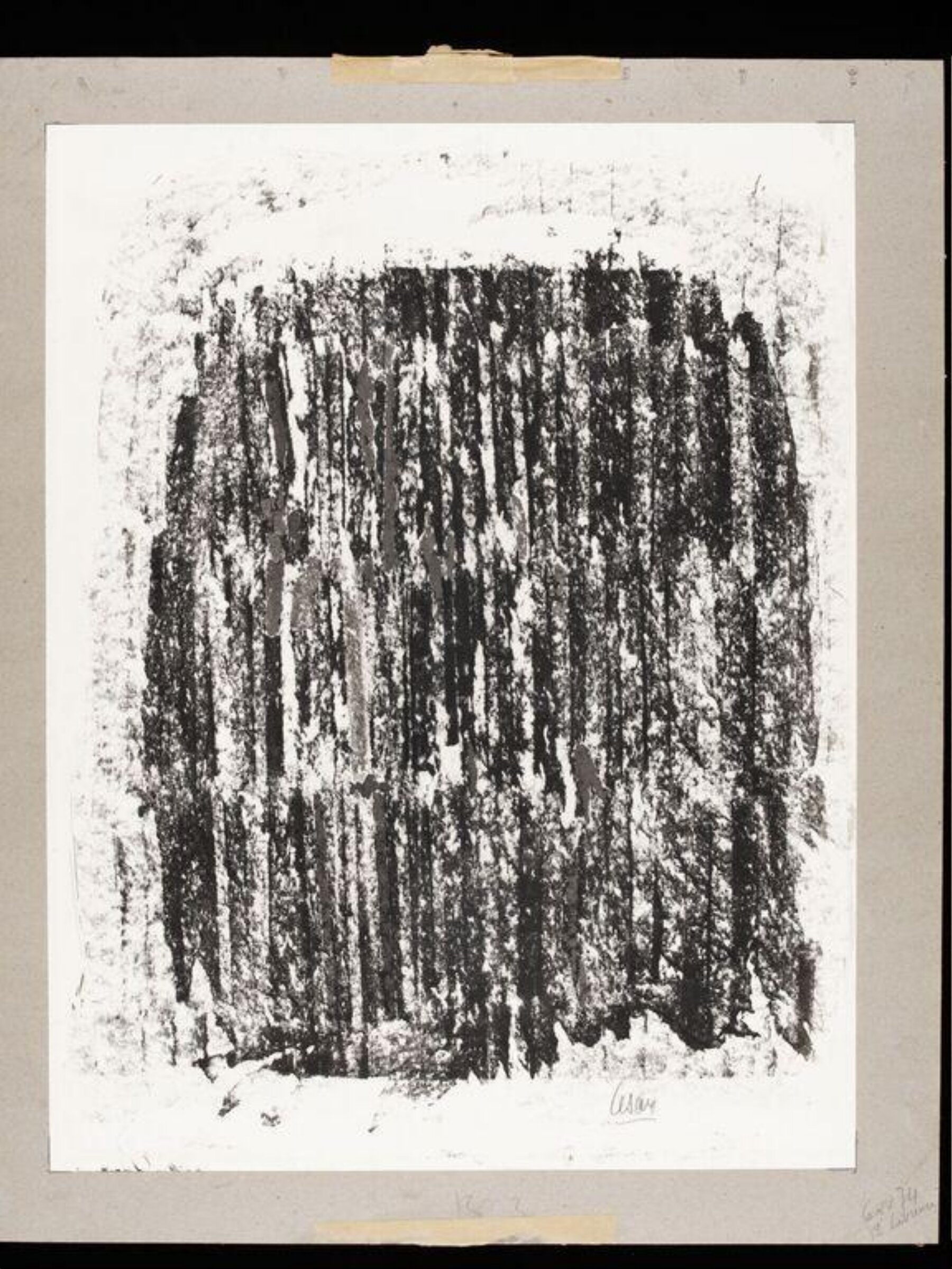 Papier Dechire, Cesar Baldaccini, 1961