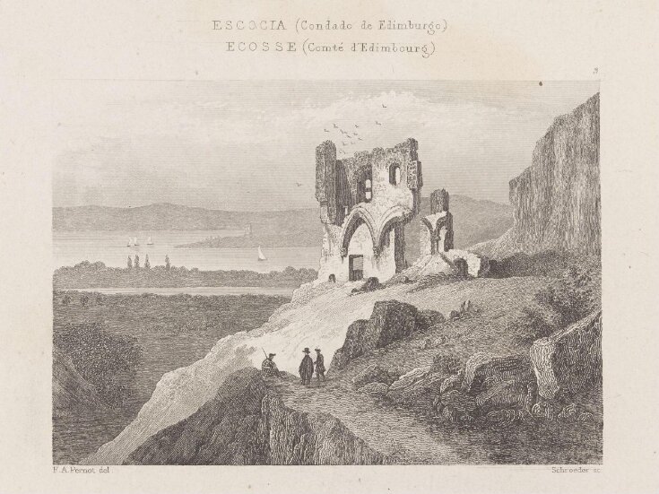 3   Ruines de la Chapelle St. Antoine pres d'Edimbourg.  (Comté d'Edimbourg) top image
