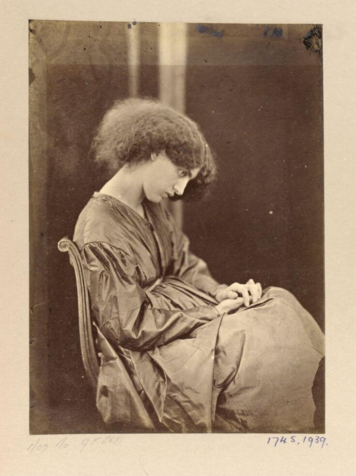 Jane Morris, posed by Rossetti top image