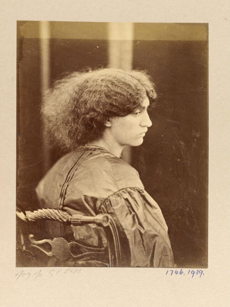 Jane Morris, posed by Rossetti top image