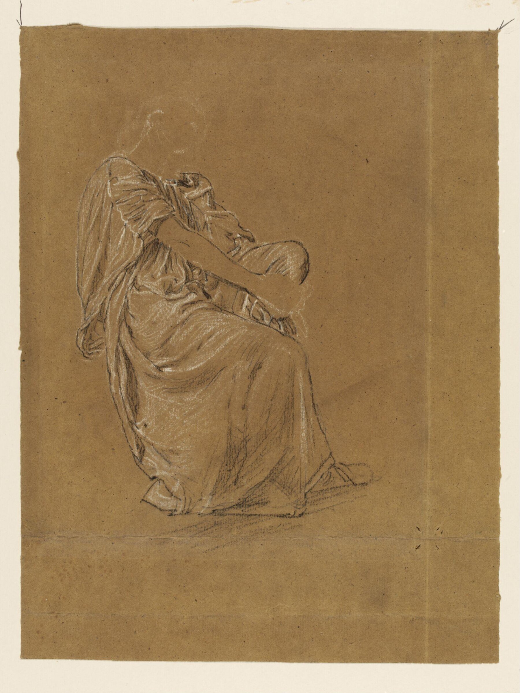 Figure study, Albert Moore, ca. 1861