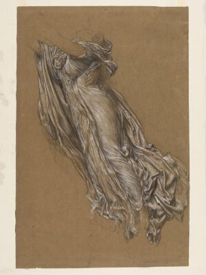 Study of draperies for the figure of Persephone