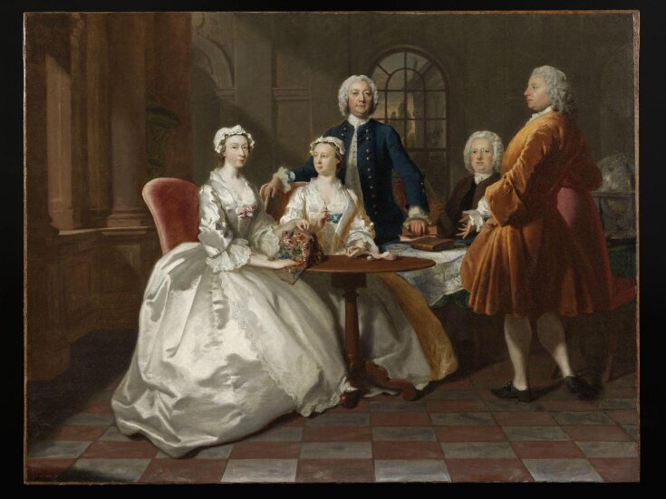 A portrait of the Vigor Family: Jane Vigor, Joseph Vigor, Ann Vigor, William Vigor and probably John Penn top image